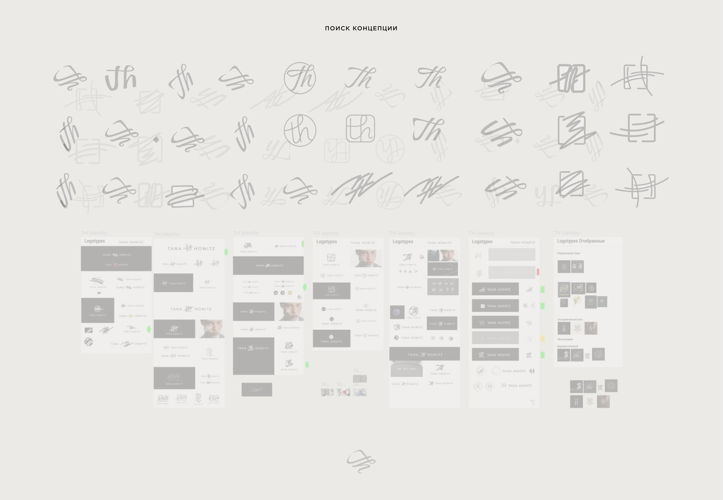 Разработка айдентики для бренда TANA HOMITZ — Изображение №6 — Брендинг на Dprofile