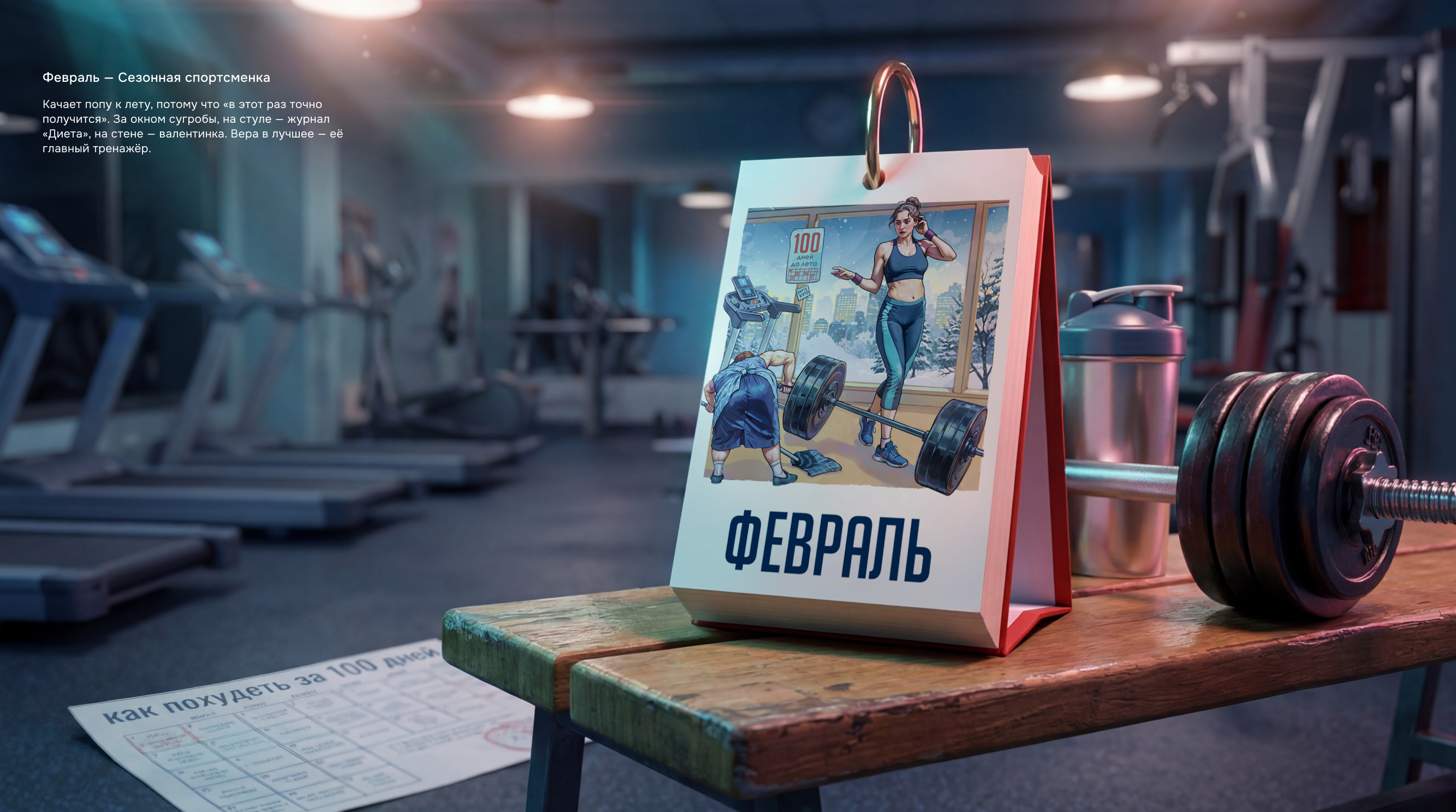 Календарь | мерч — Изображение №5 — Брендинг, Иллюстрация на Dprofile