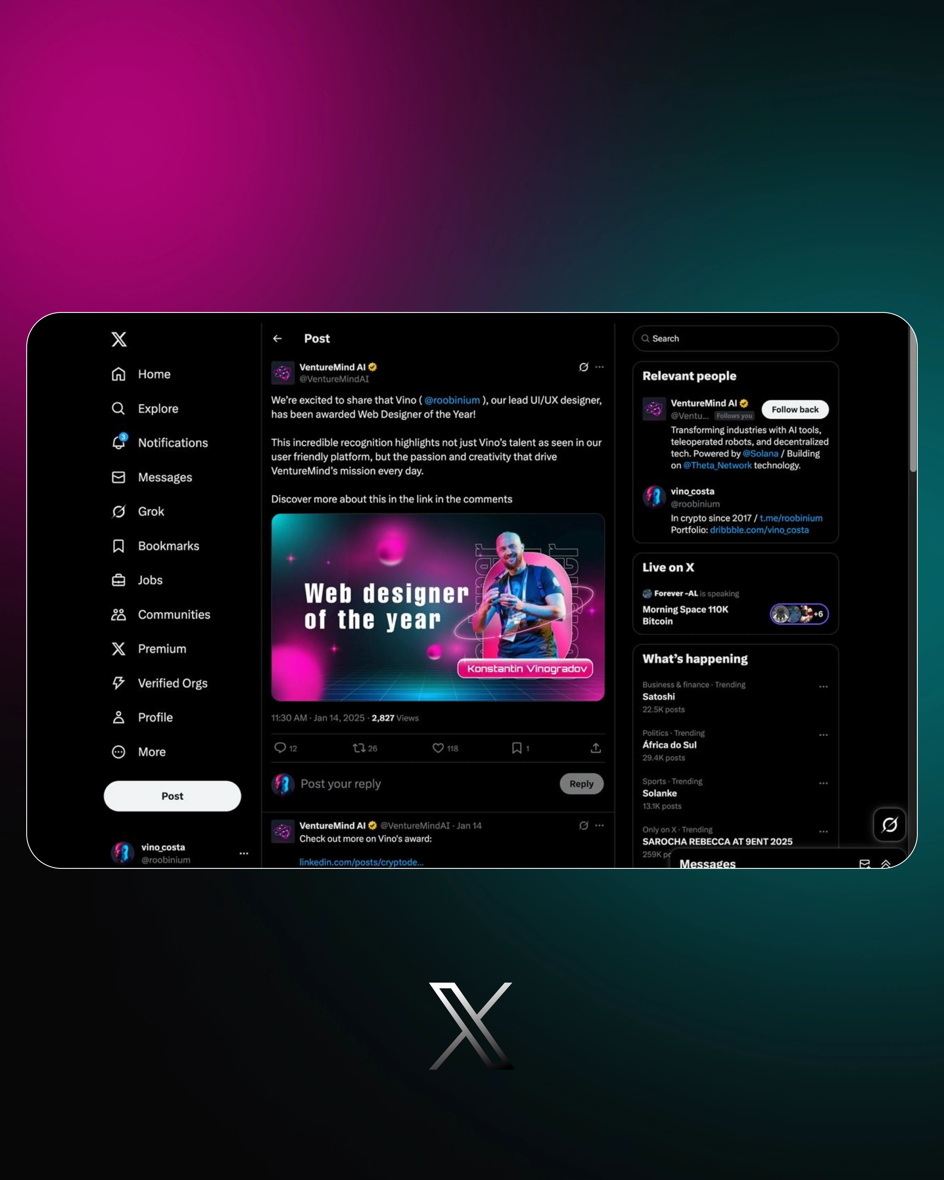UX/UI-дизайн для AI-платформы в сфере криптоаналитики — Изображение №11 — Интерфейсы на Dprofile