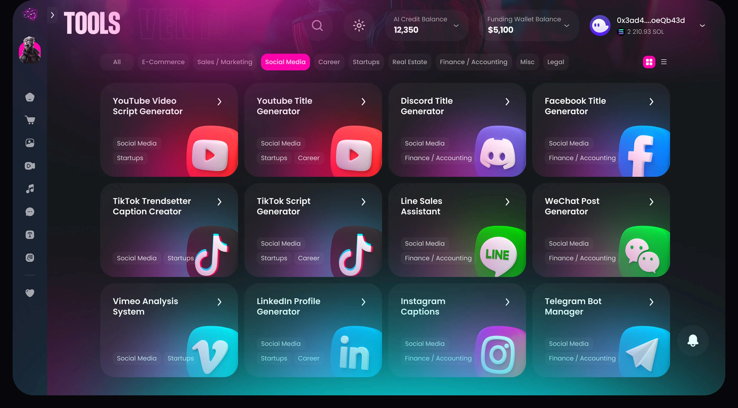 UX/UI-дизайн для AI-платформы в сфере криптоаналитики — Изображение №2 — Интерфейсы на Dprofile