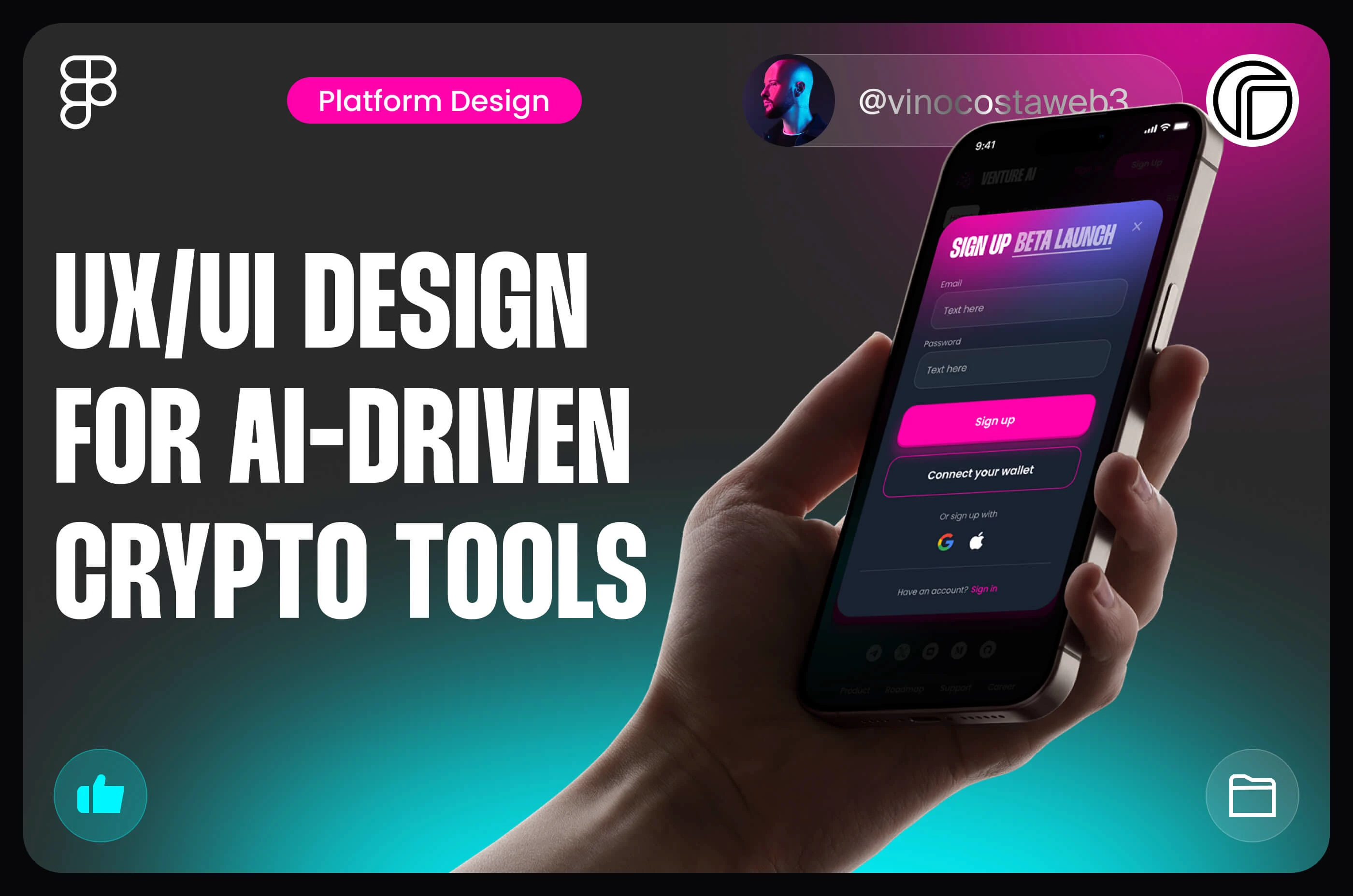 UX/UI-дизайн для AI-платформы в сфере криптоаналитики — Изображение №1 — Интерфейсы на Dprofile