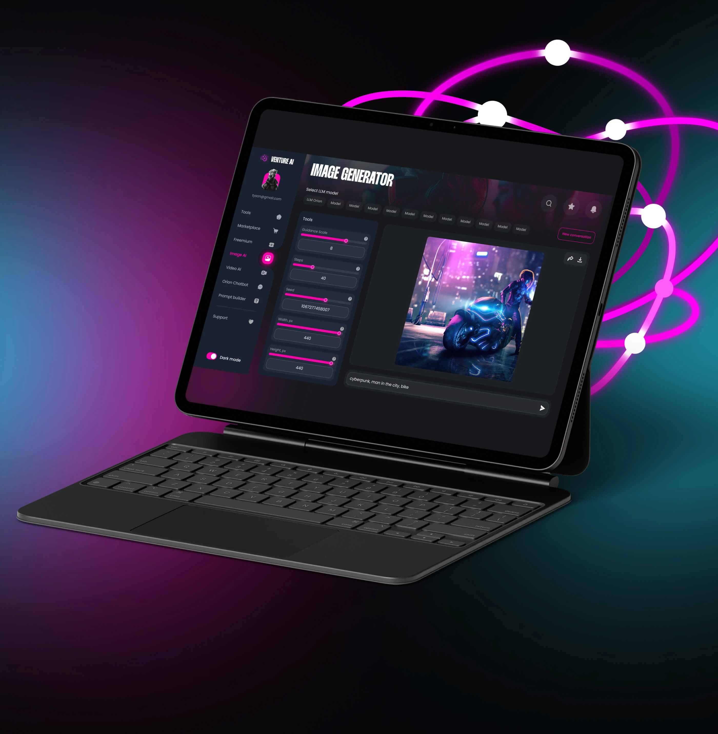 UX/UI-дизайн для AI-платформы в сфере криптоаналитики — Изображение №12 — Интерфейсы на Dprofile