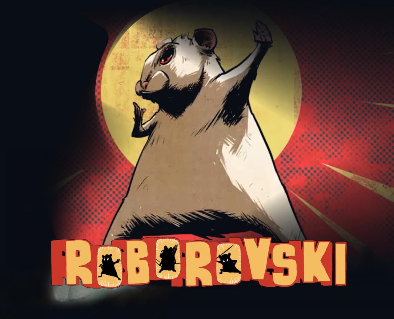 Roborovski — NFT-коллекция, фильм и сообщество — Интерфейсы, Иллюстрация на Dprofile