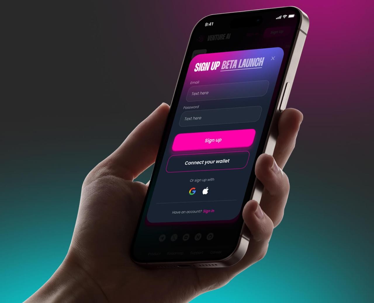 UX/UI-дизайн для AI-платформы в сфере криптоаналитики — Интерфейсы на Dprofile