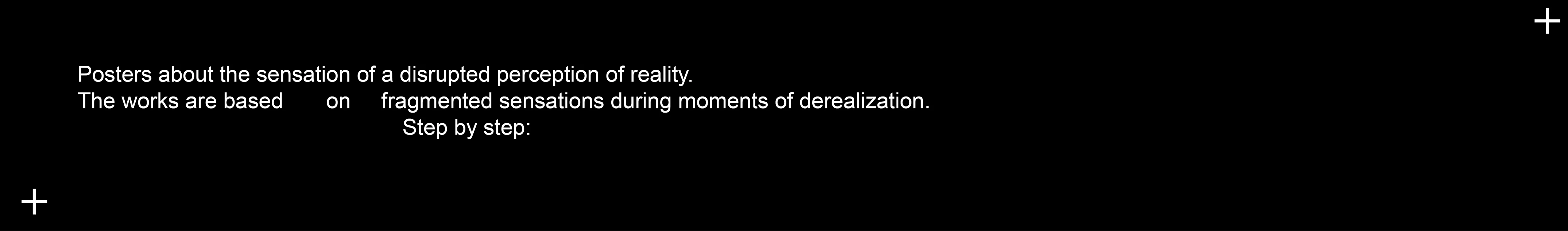 posters | derealization series — Изображение №2 — Графика, Анимация на Dprofile