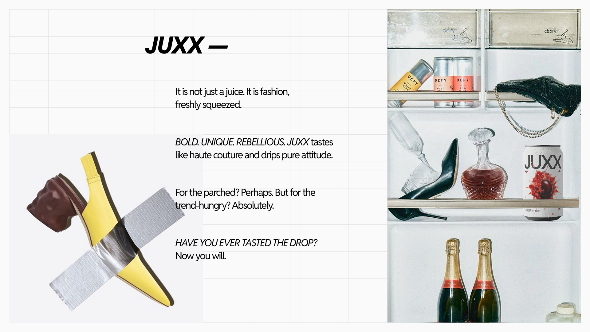 Айдентика для упаковки сока JUXX — Изображение №3 — Брендинг на Dprofile