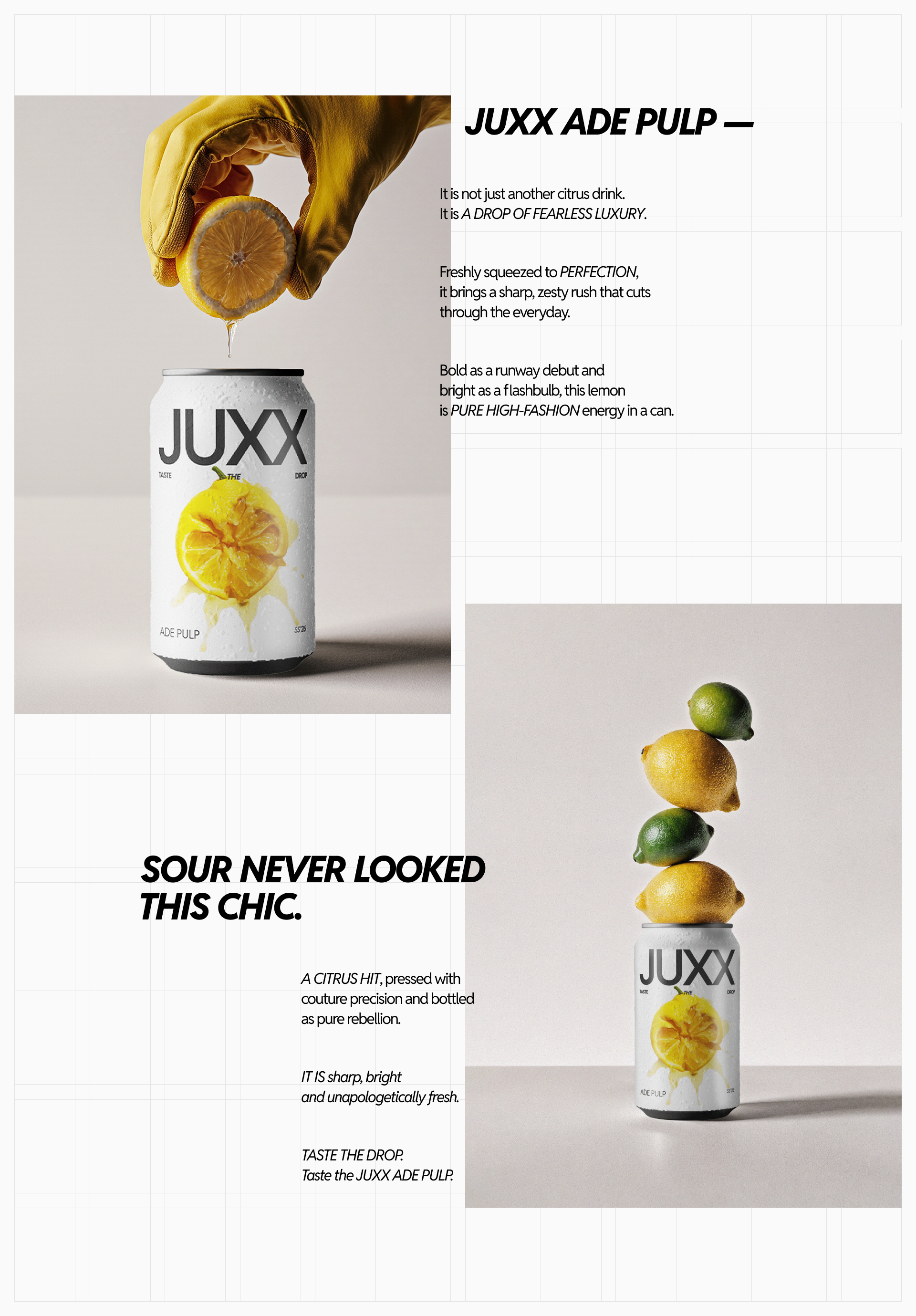 Айдентика для упаковки сока JUXX — Изображение №8 — Брендинг на Dprofile