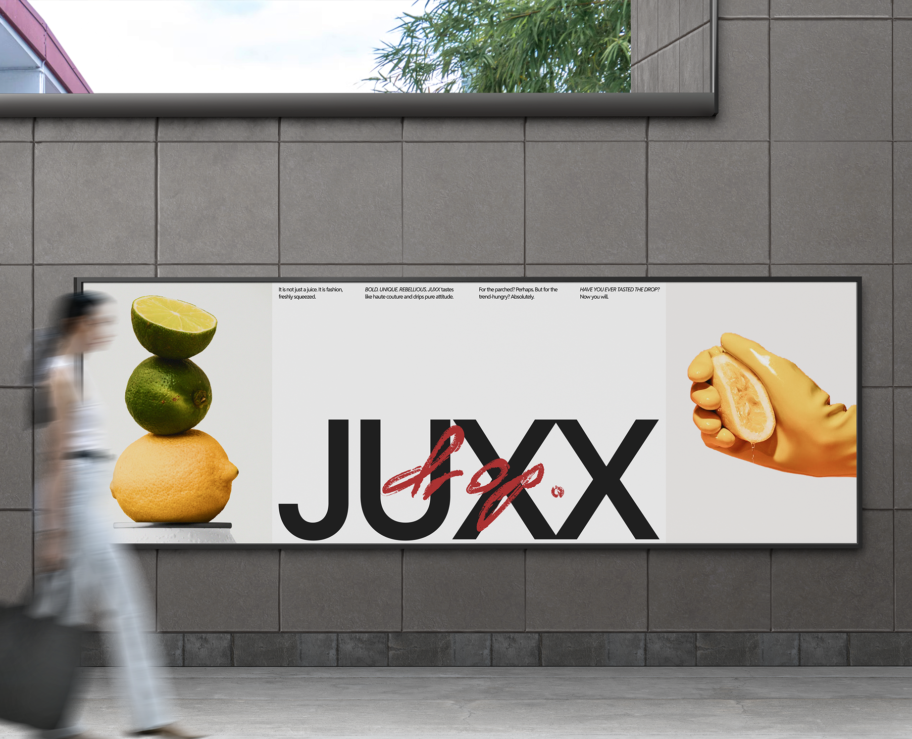 Айдентика для упаковки сока JUXX — Брендинг на Dprofile