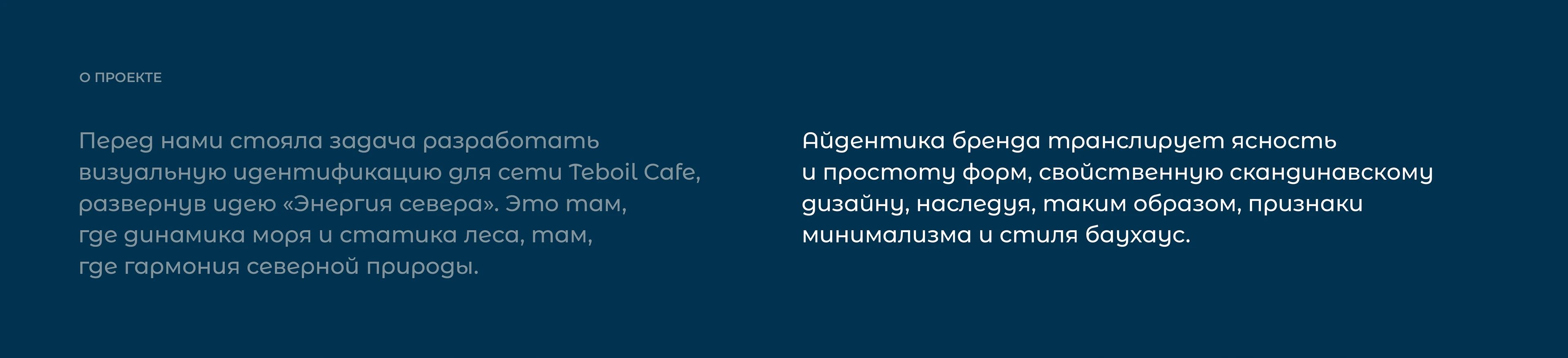 Cafe Teboil — Изображение №2 — Брендинг на Dprofile