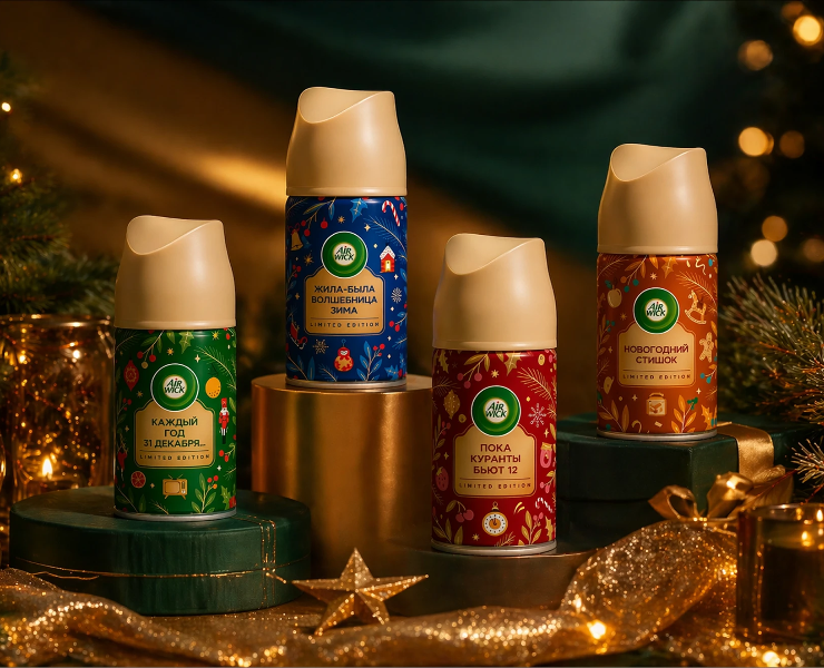 Air Wick NY collection — Брендинг, Промдизайн на Dprofile