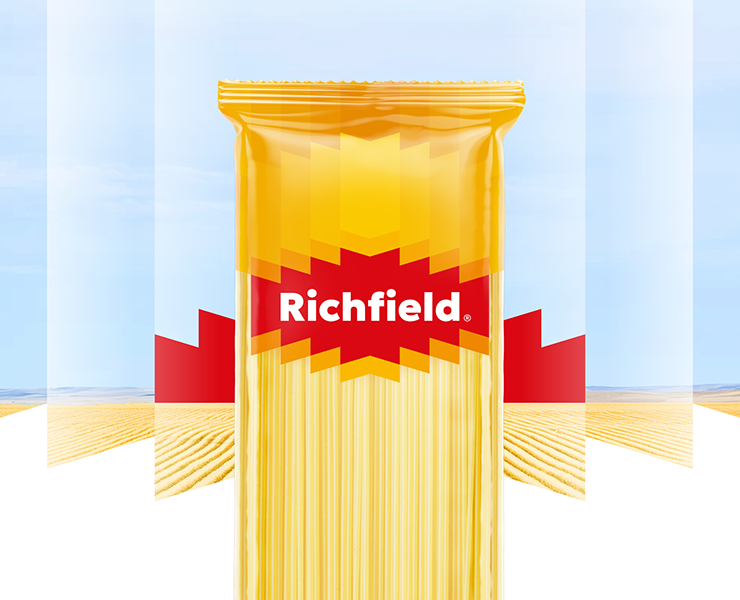 Крупы и макароны Richfield — Брендинг на Dprofile
