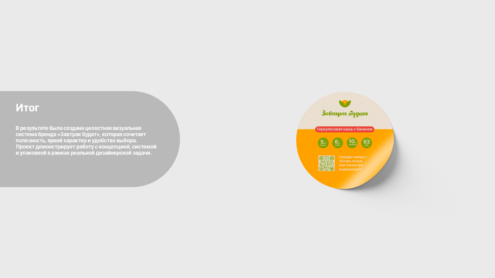 Завтрак будит — Изображение №9 — Брендинг на Dprofile