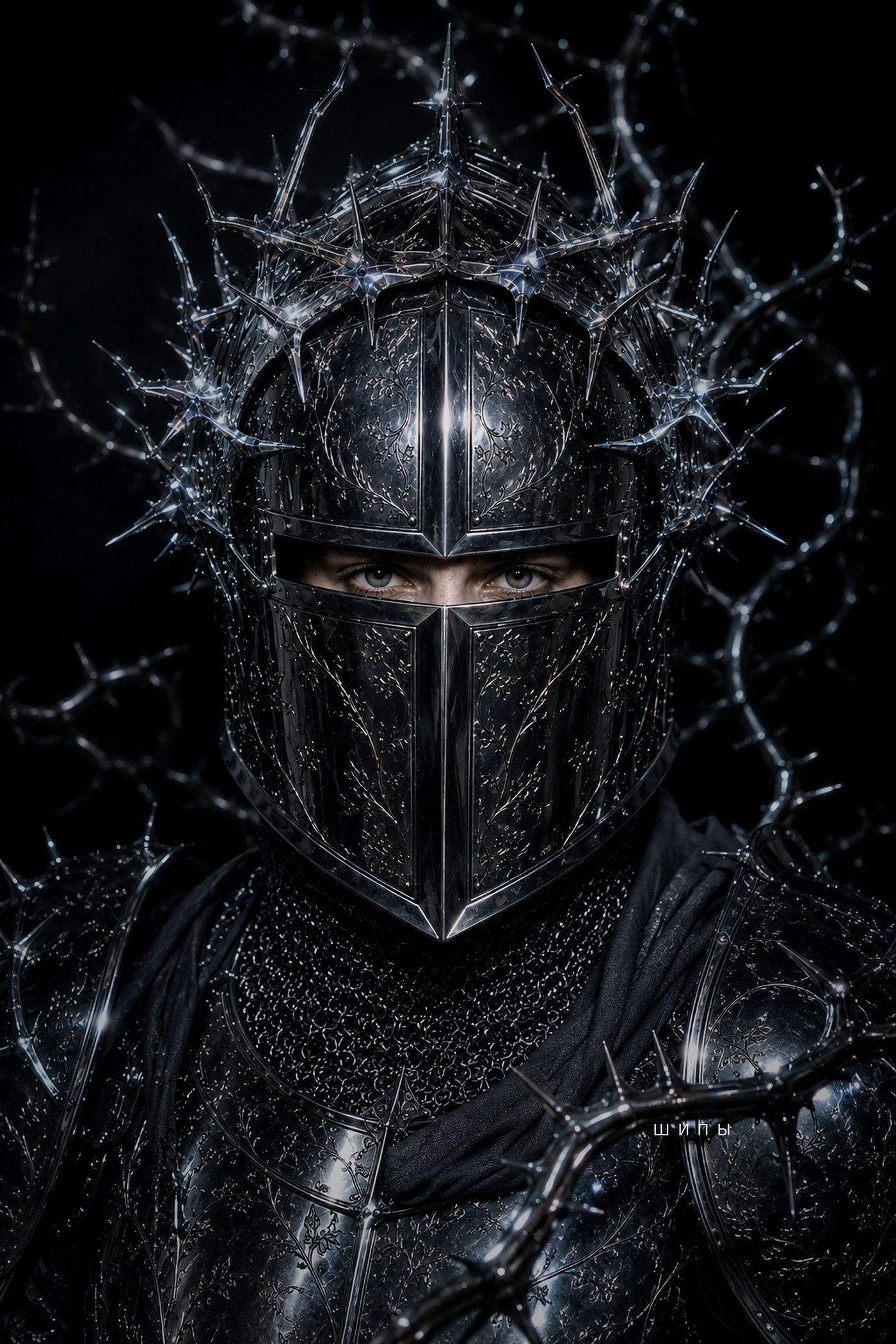 Knight of Biochrome — Изображение №9 — Графика, Нейро на Dprofile