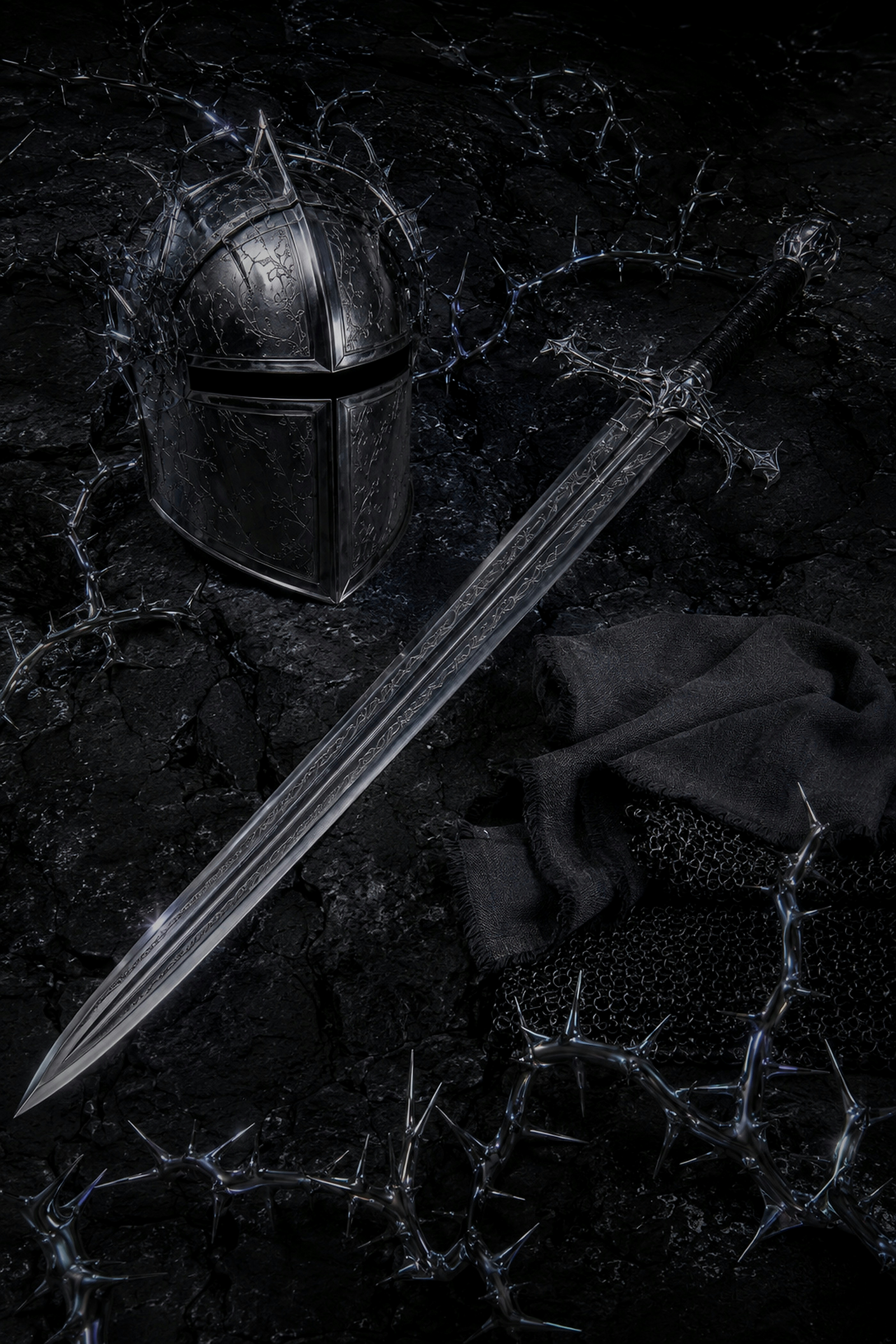 Knight of Biochrome — Изображение №11 — Графика, Нейро на Dprofile