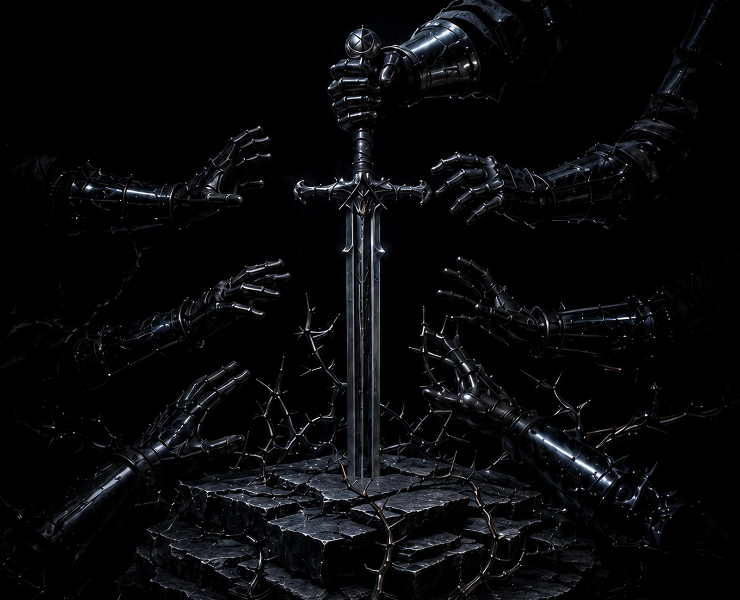 Knight of Biochrome — Графика, Нейро на Dprofile