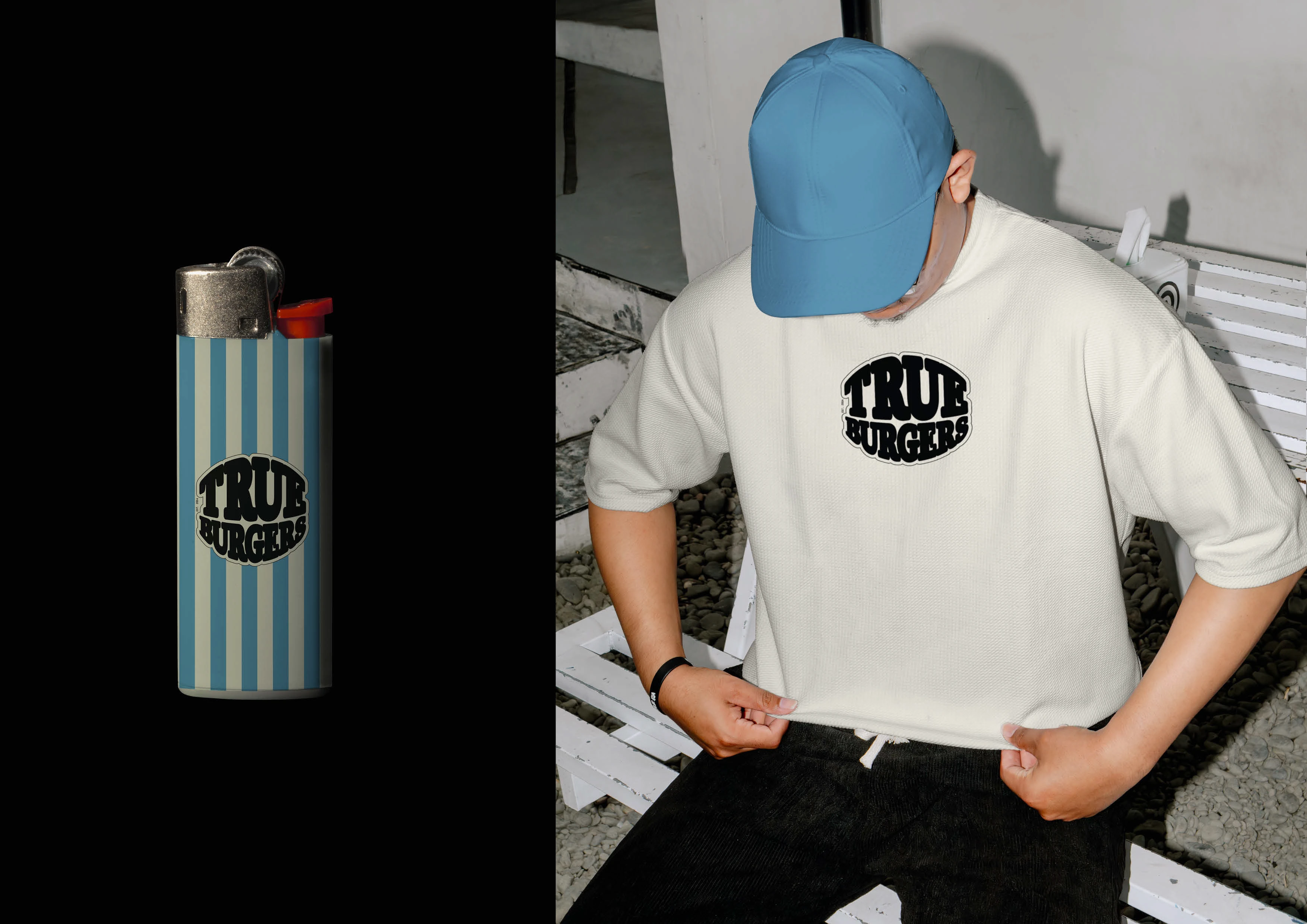 Айдентика True Burgers// identity design — Изображение №16 — Брендинг на Dprofile