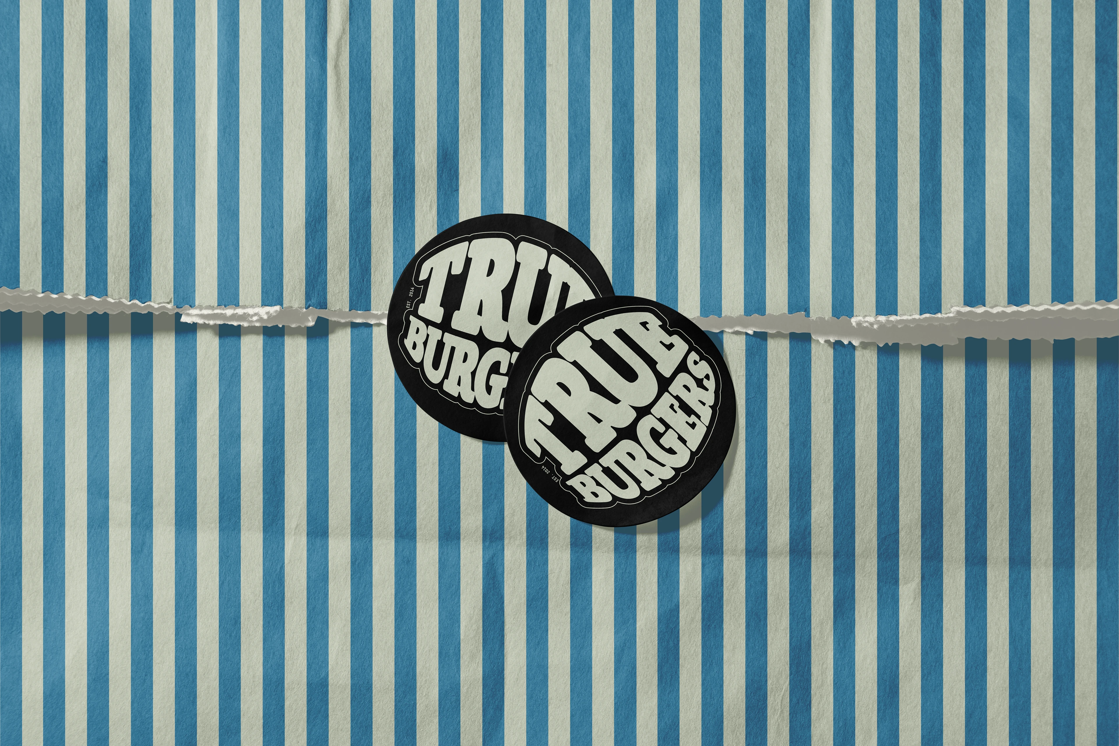 Айдентика True Burgers// identity design — Изображение №19 — Брендинг на Dprofile