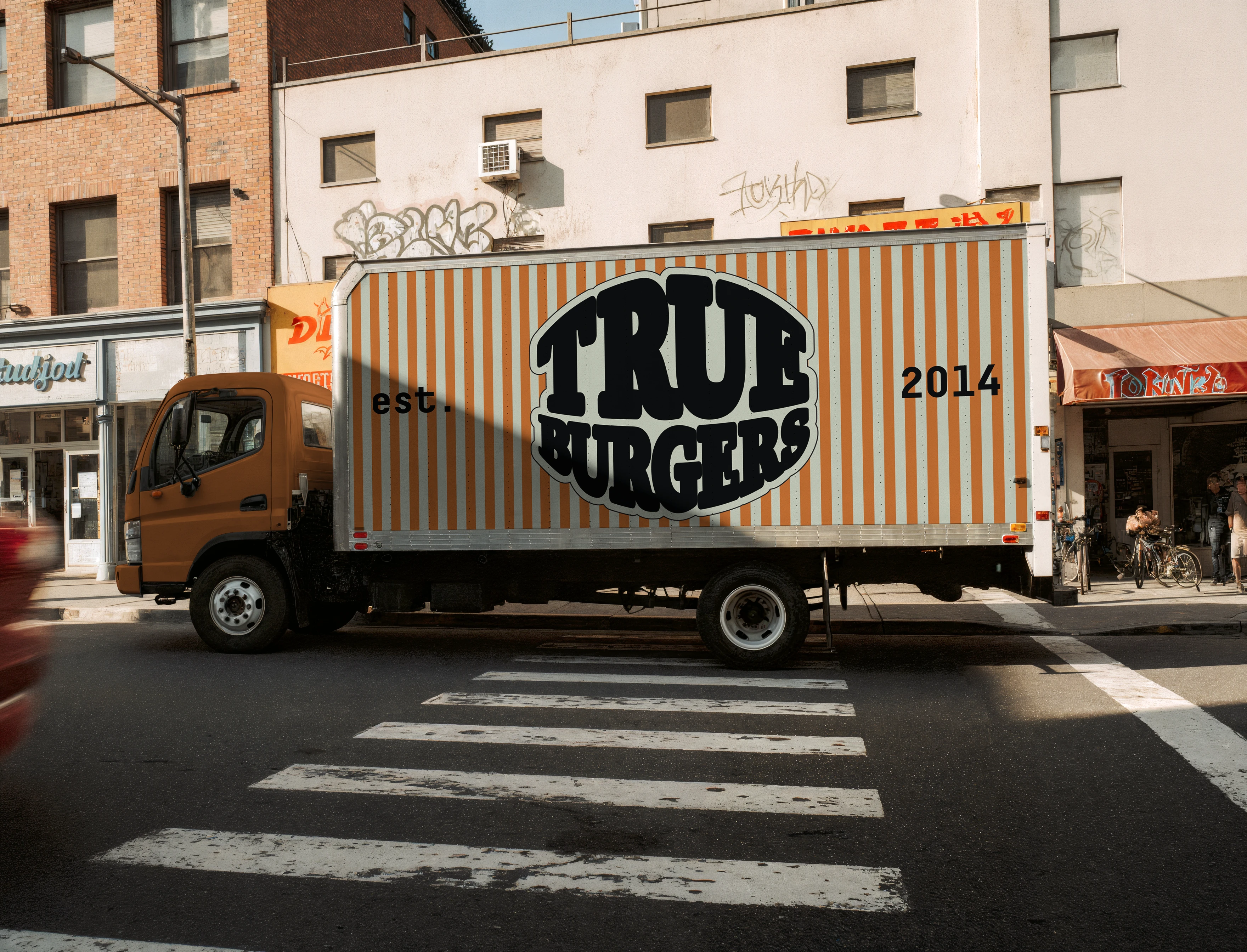Айдентика True Burgers// identity design — Изображение №17 — Брендинг на Dprofile