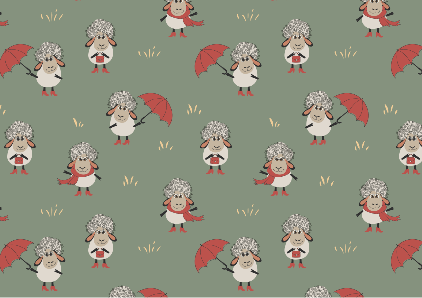 Бесшовный паттерн — Изображение №1 — Иллюстрация на Dprofile