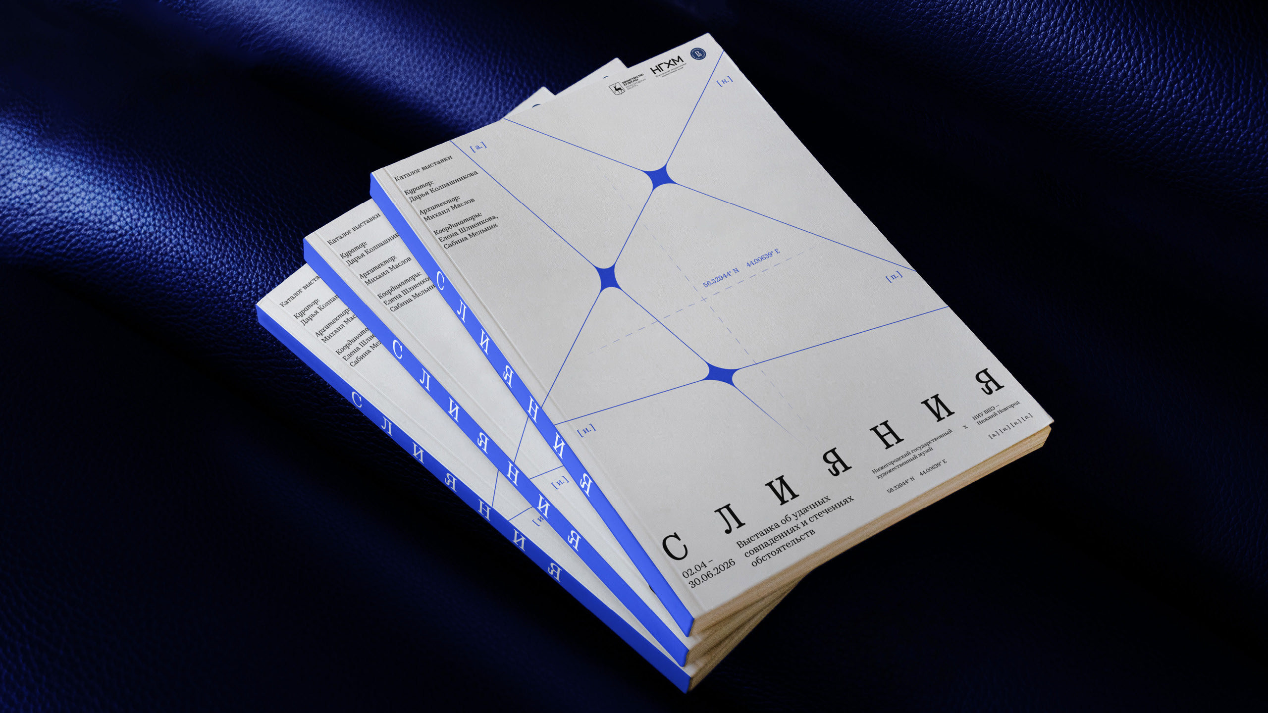 Айдентика выставки «Слияния» в НГХМ — Изображение №11 — Брендинг на Dprofile