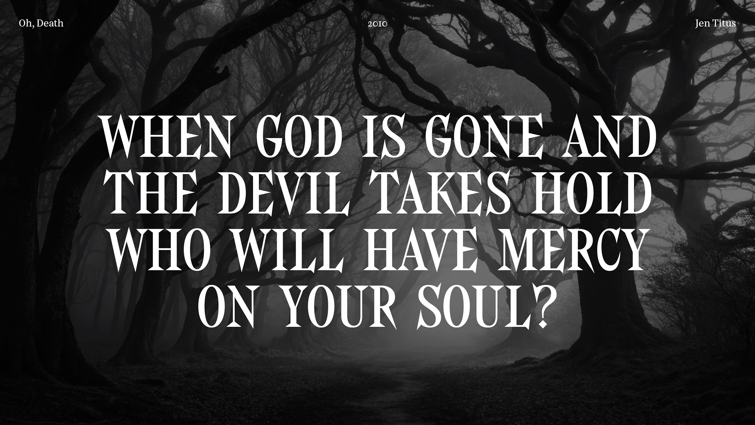 Mephisto font — Изображение №9 — Брендинг, Графика на Dprofile