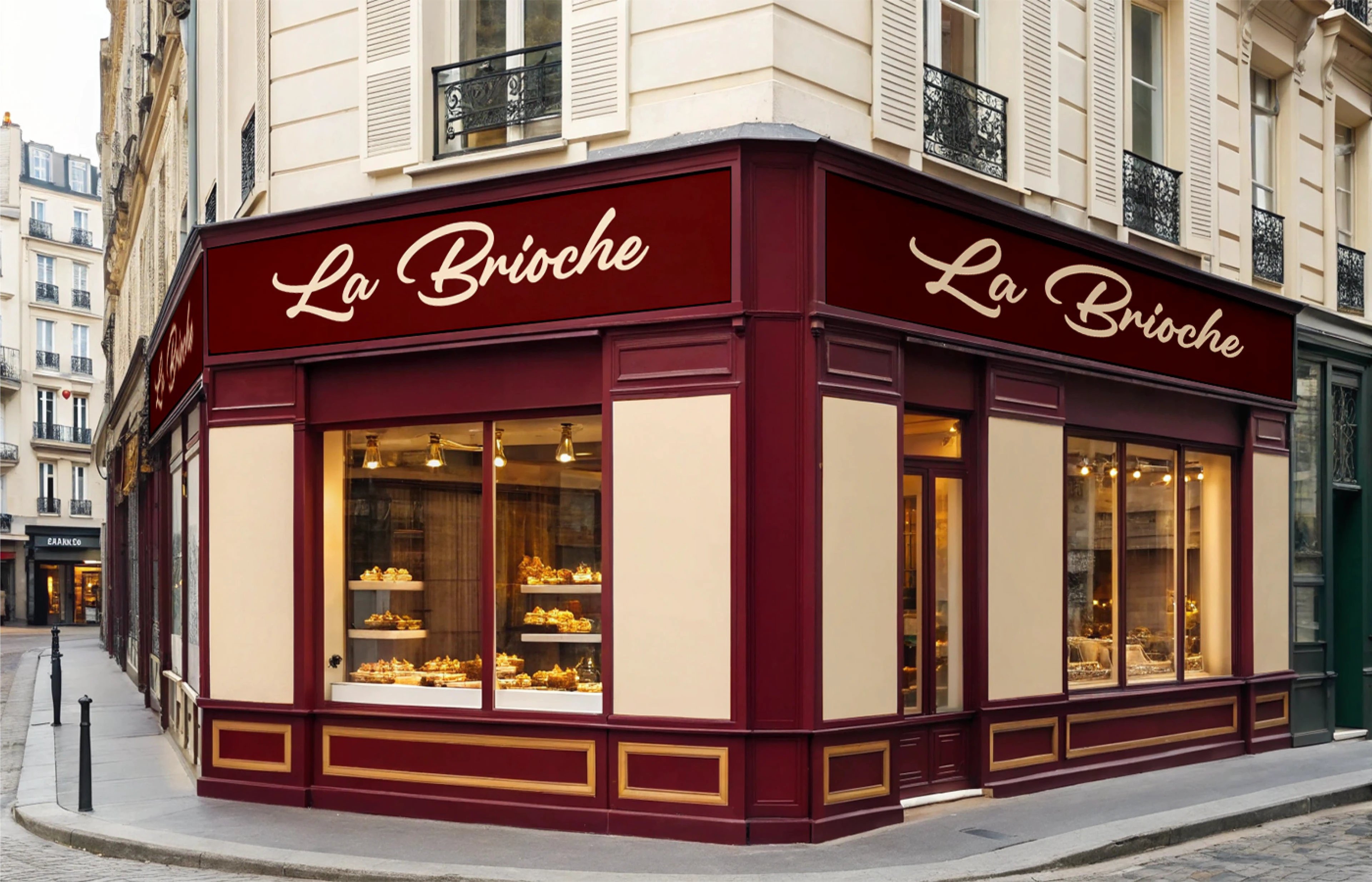 La Brioche — Изображение №10 — Брендинг, Графика на Dprofile