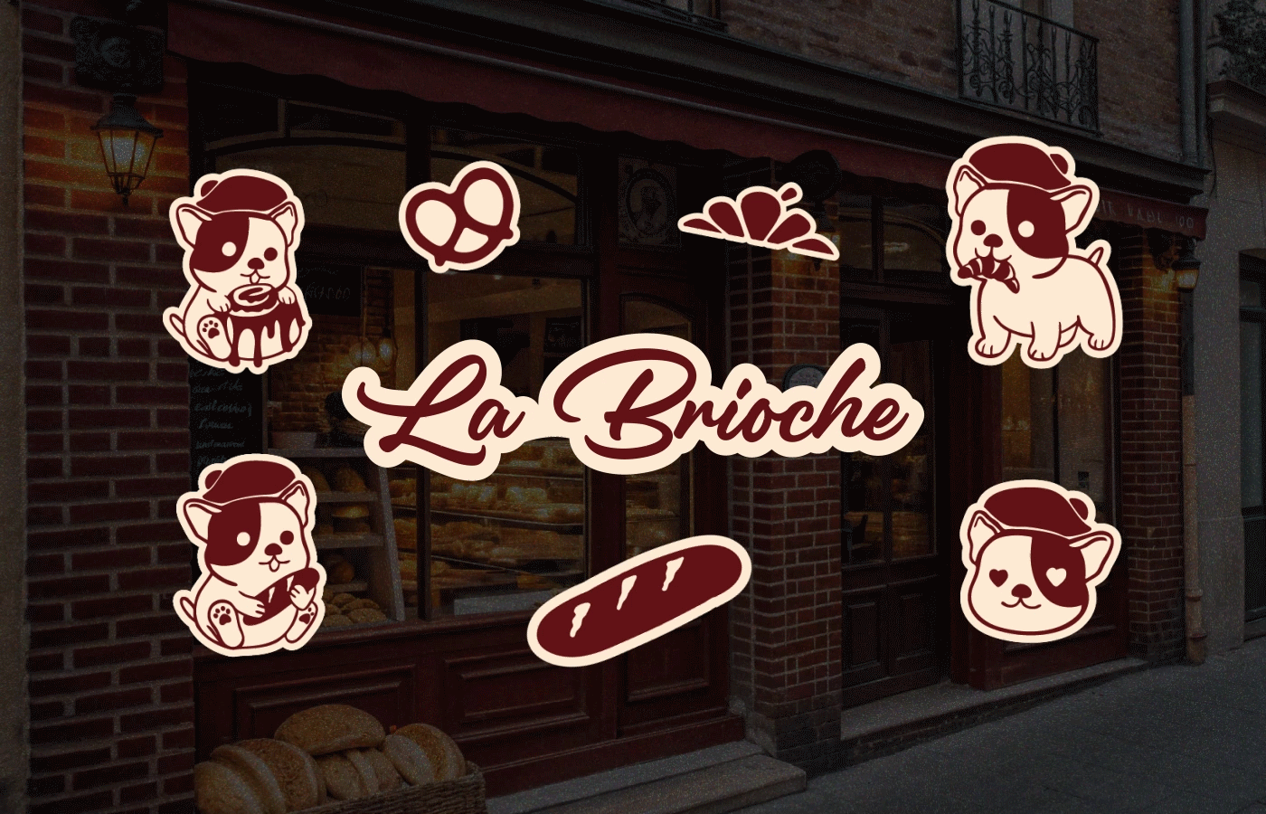 La Brioche — Изображение №9 — Брендинг, Графика на Dprofile