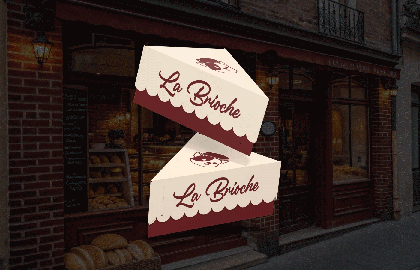 La Brioche — Изображение №6 — Брендинг, Графика на Dprofile