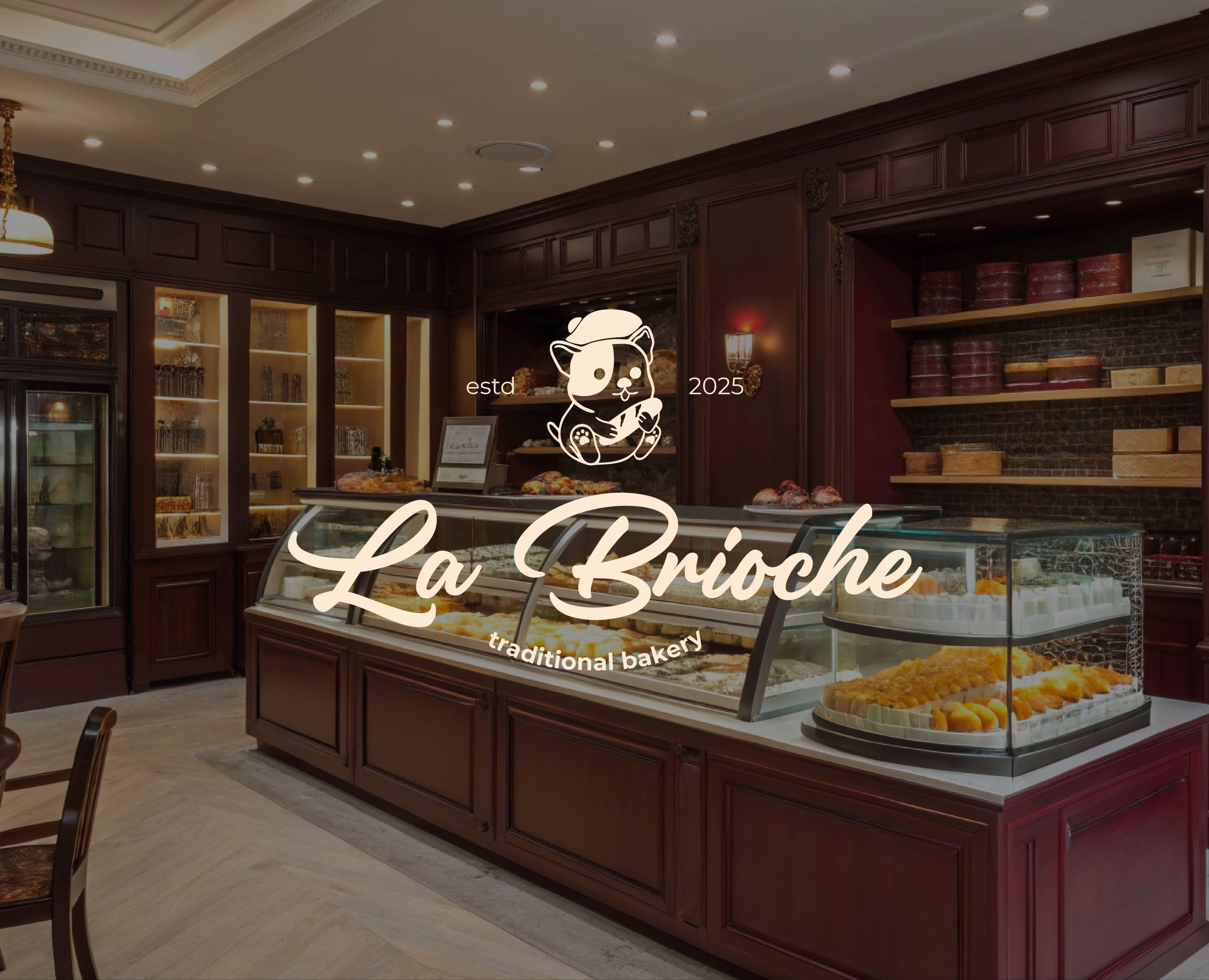 La Brioche — Брендинг, Графика на Dprofile