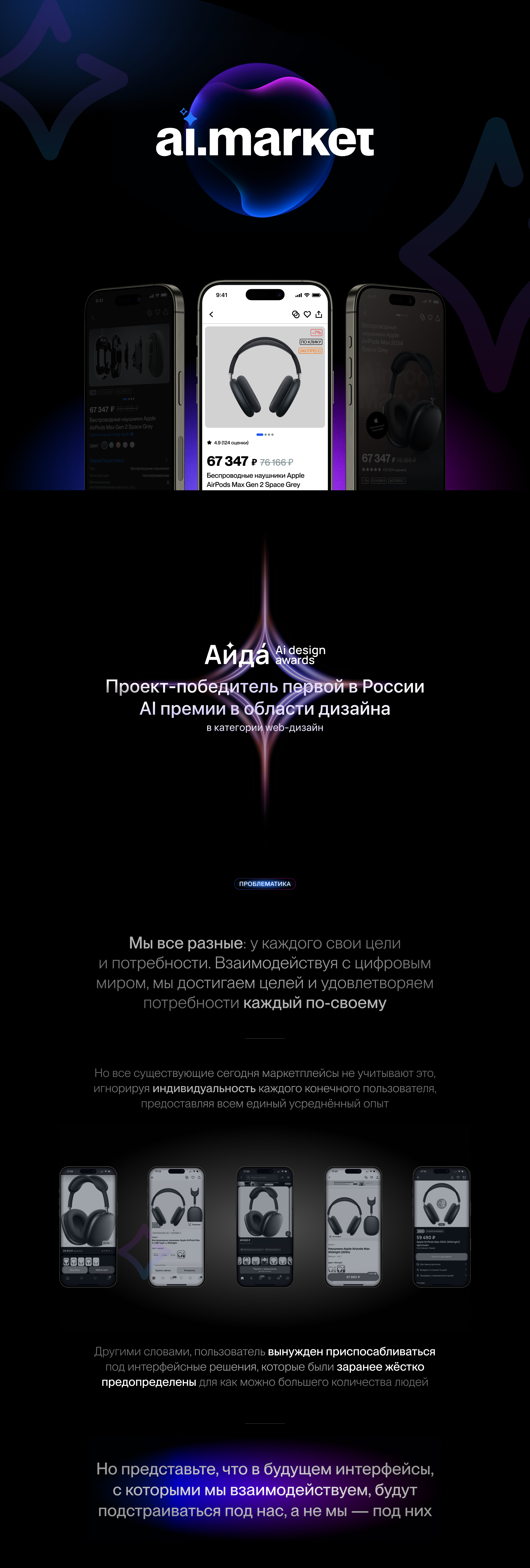 ai.market — Изображение №1 — Интерфейсы на Dprofile