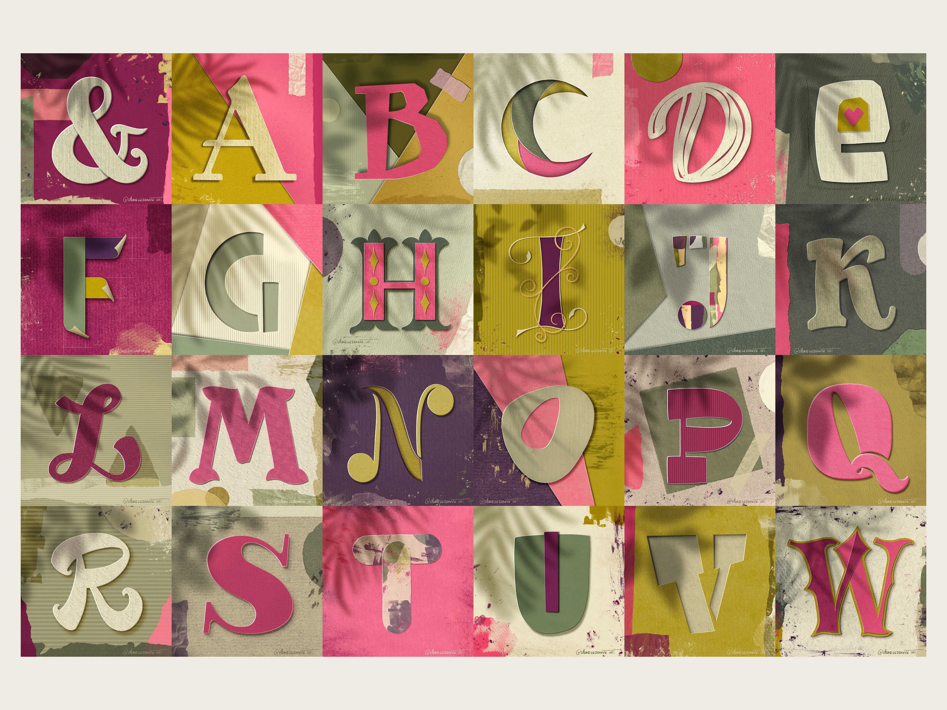 36DaysOfType Challenge — Изображение №1 — Иллюстрация, Графика на Dprofile