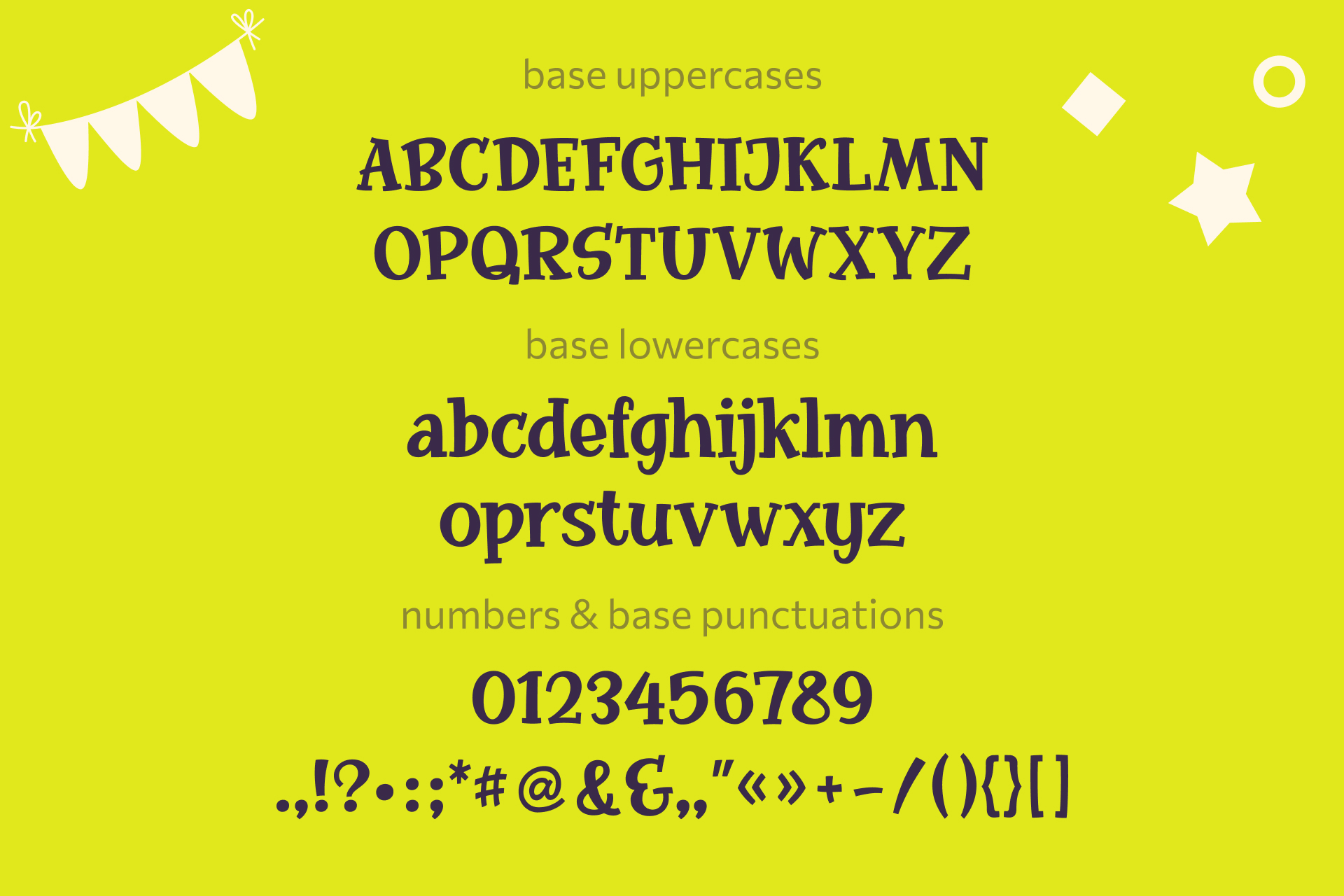 Holiday Carnival - A Playful Display Serif — Изображение №7 — Графика на Dprofile