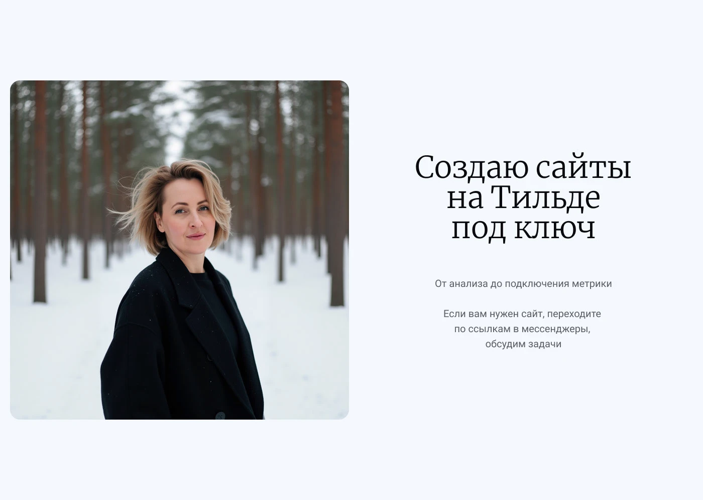 Лендинг / Клининг / Дизайн и верстка на Tilda — Изображение №5 — Интерфейсы на Dprofile