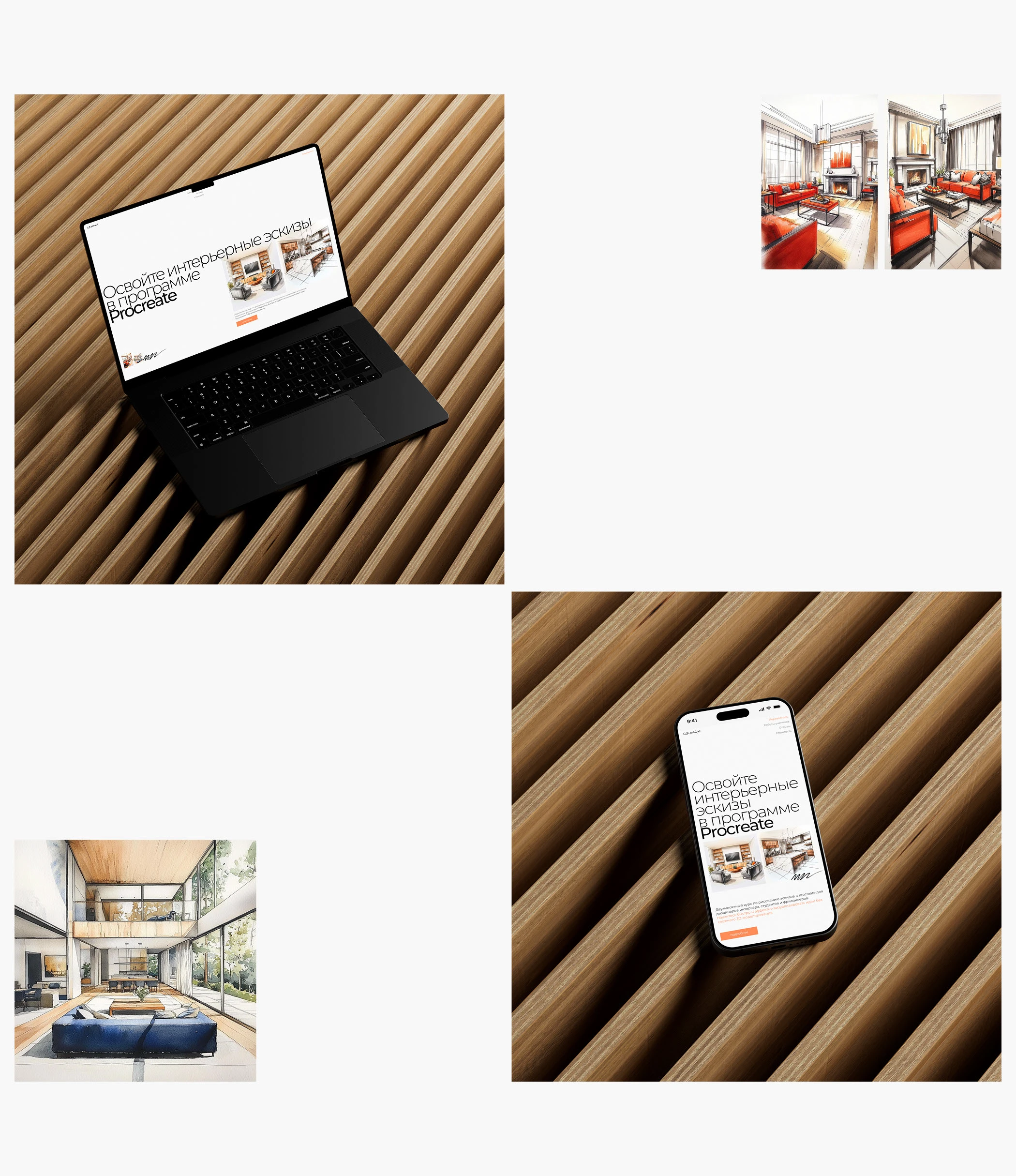 Сайт для продажи курса / Дизайн и верстка на Tilda — Изображение №5 — Интерфейсы на Dprofile