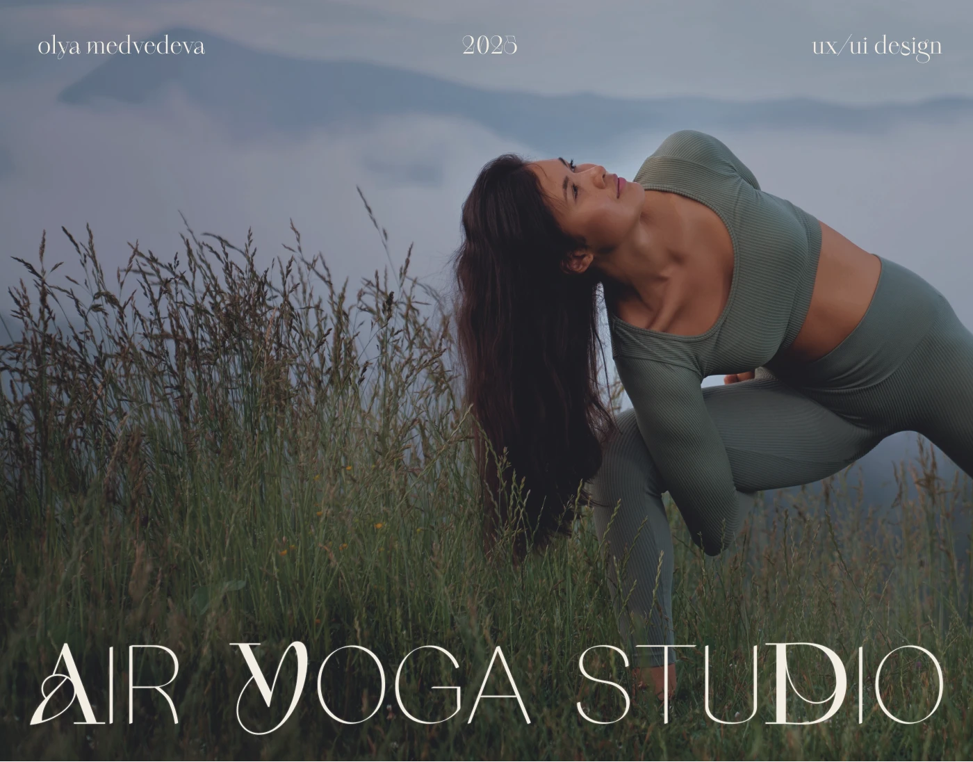Сайт для студии йоги / website for a yoga studio — Изображение №1 — Интерфейсы на Dprofile