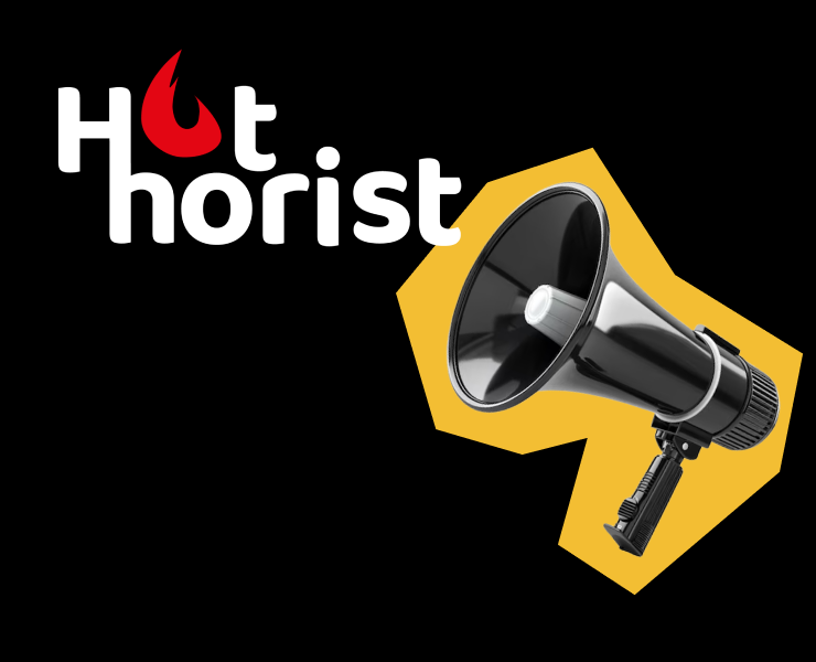 Айдентика "НOT HORIST" на Dprofile