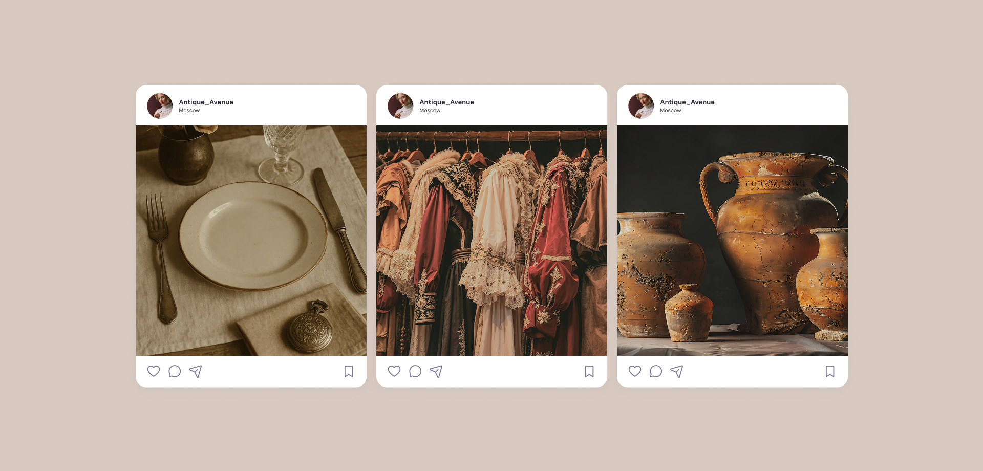 Online store of antiques and vintage items — Изображение №13 — Интерфейсы, Брендинг на Dprofile