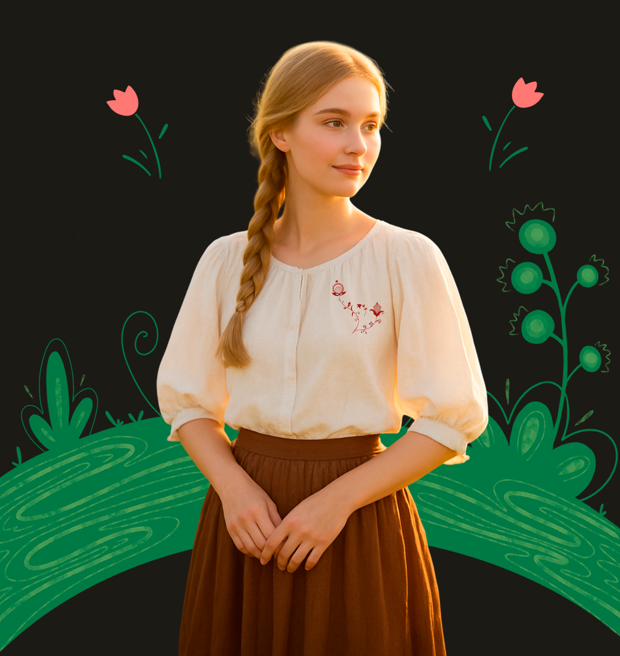 Folk Pattern for Clothing and Accessories — Изображение №6 — Брендинг, Иллюстрация на Dprofile