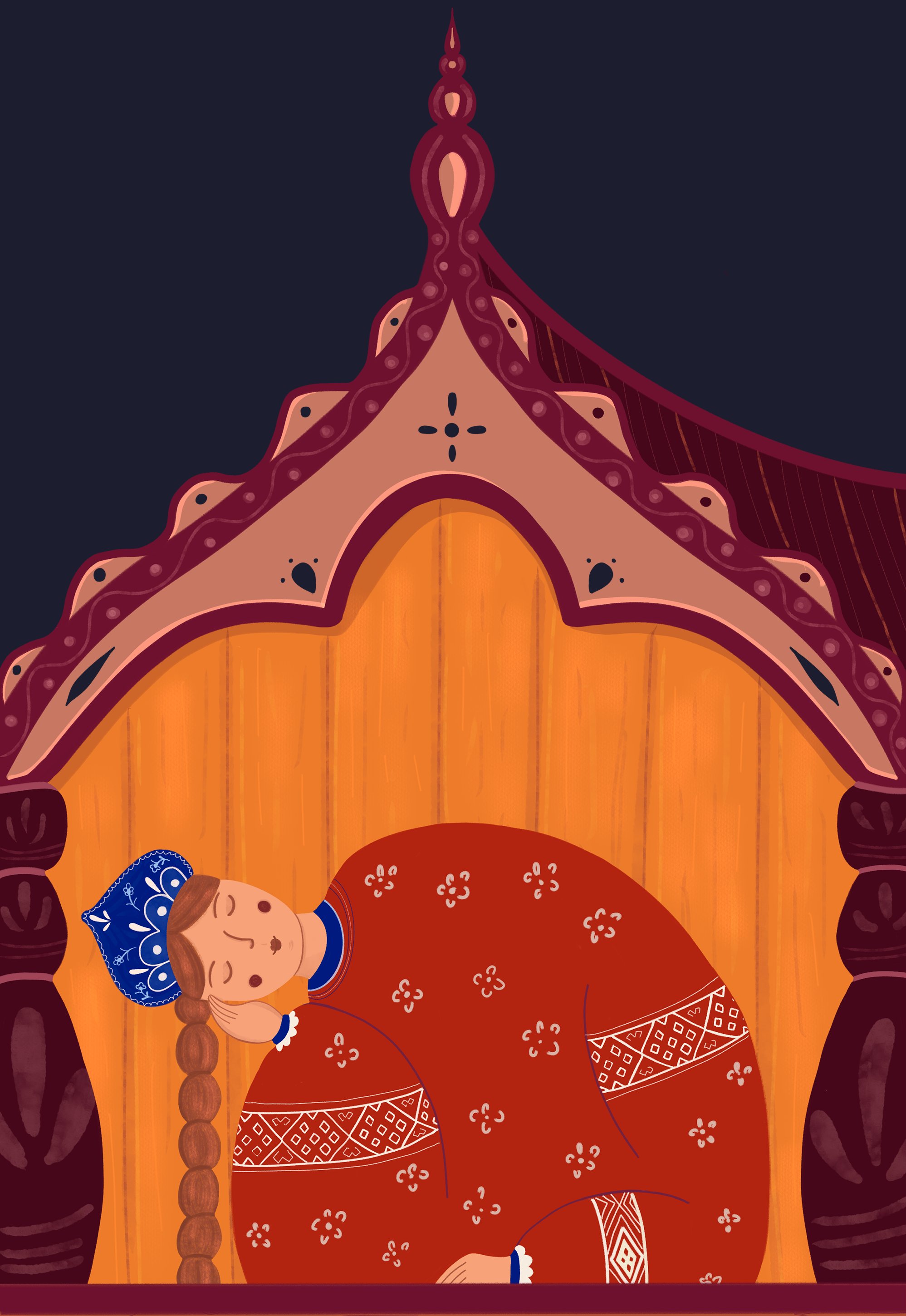 Обложки к русским народным сказкам — Изображение №2 — Иллюстрация, Графика на Dprofile