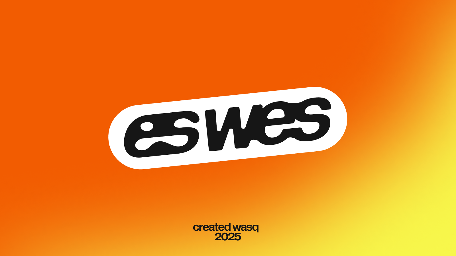 wes-бренд уличной среды — Изображение №1 — Брендинг, Графика на Dprofile