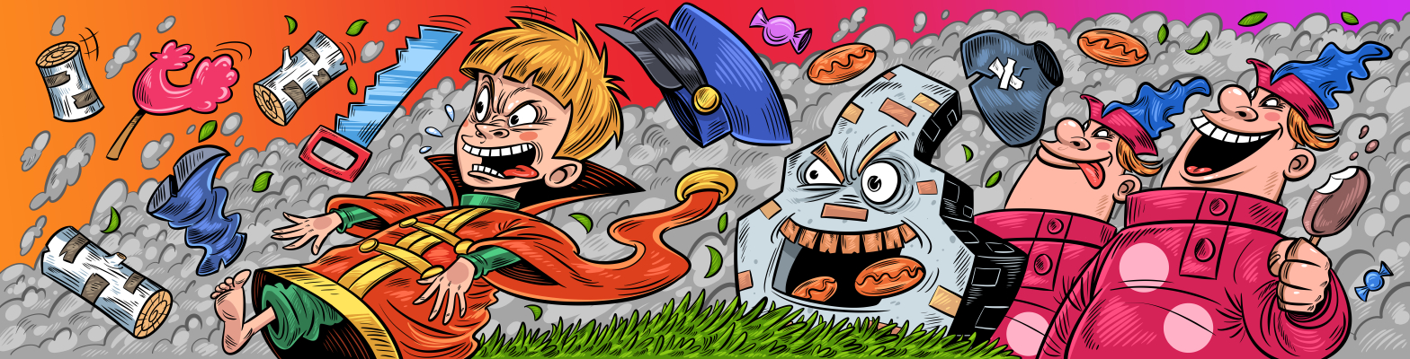 Вовка в тридесятом царстве — Изображение №1 — Иллюстрация на Dprofile