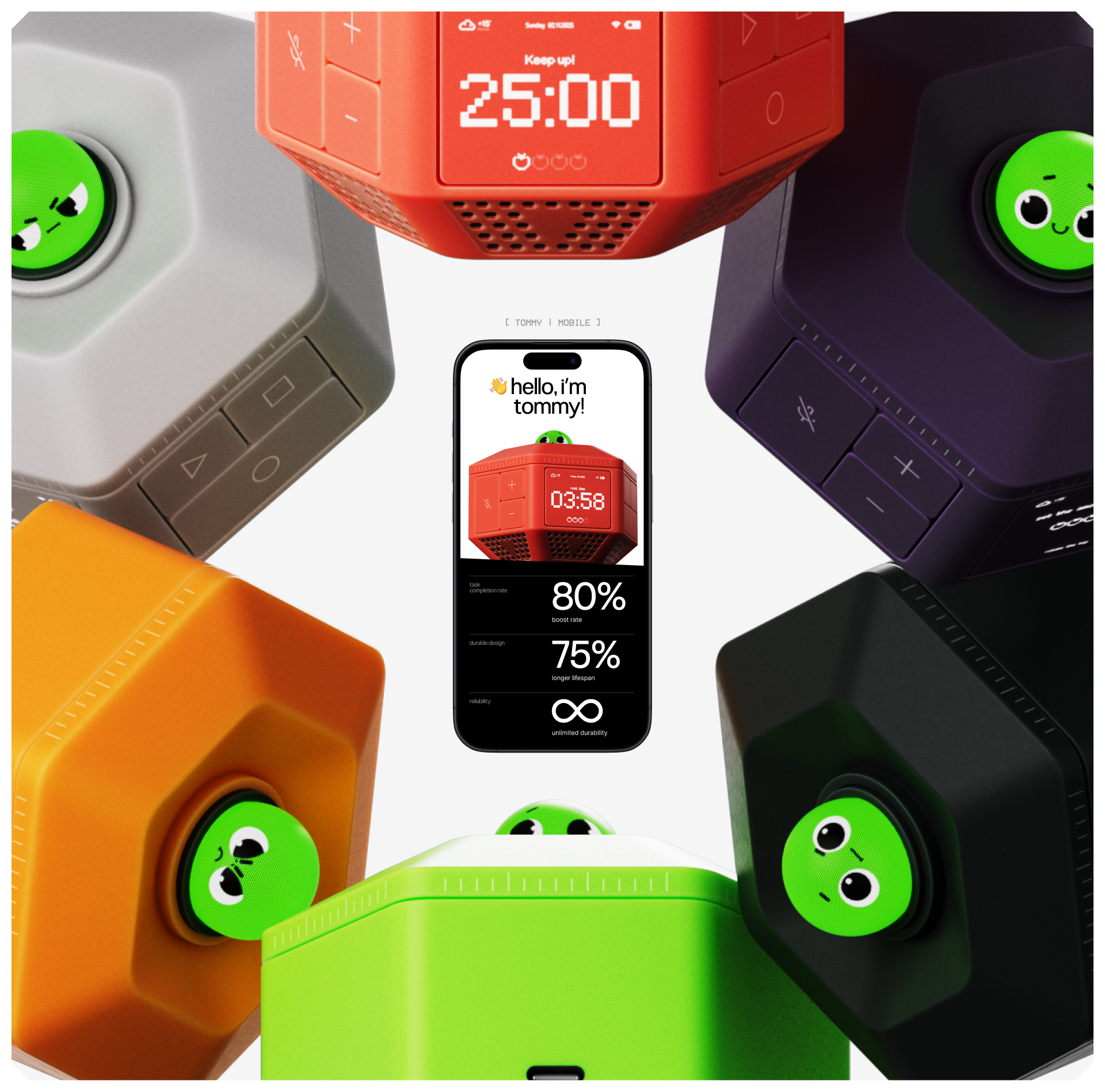 Tommy | 3D AI-ассистент — Изображение №4 — 3D, Анимация на Dprofile