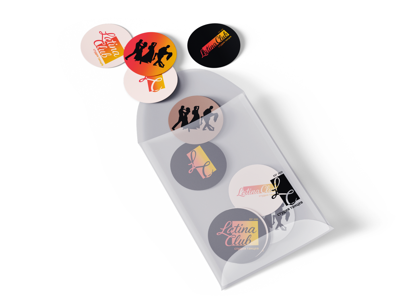 Logo for the dance studio "Latina Club" — Изображение №23 — Брендинг на Dprofile