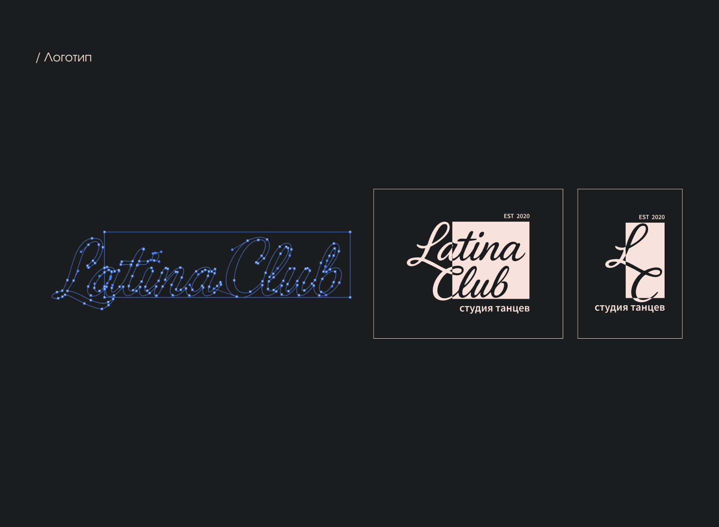 Logo for the dance studio "Latina Club" — Изображение №5 — Брендинг на Dprofile