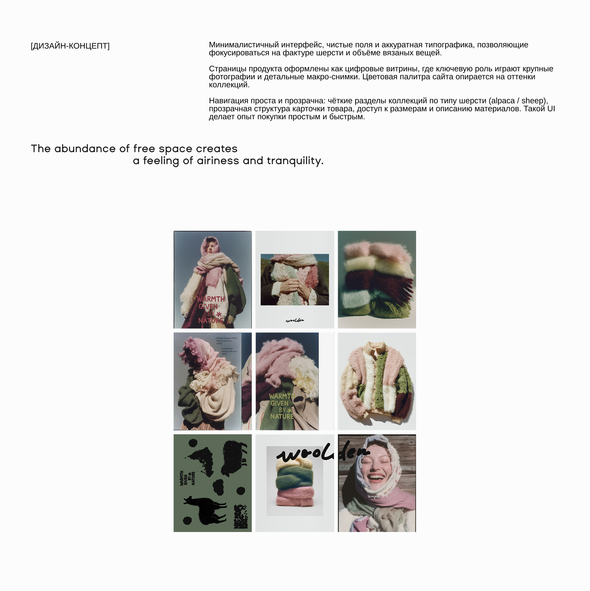 WOOLDEN | Дизайн-концепция бренда одежды — Изображение №13 — Брендинг на Dprofile