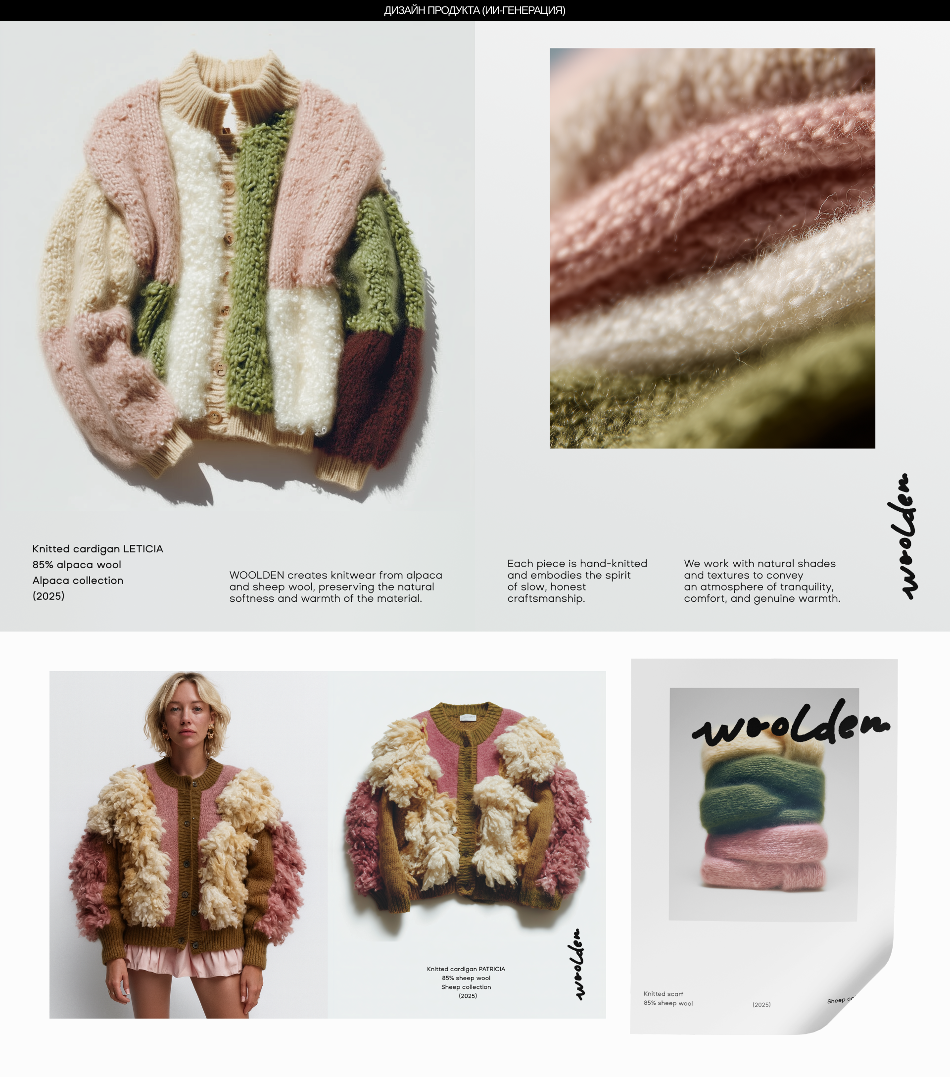 WOOLDEN | Дизайн-концепция бренда одежды — Изображение №9 — Брендинг на Dprofile