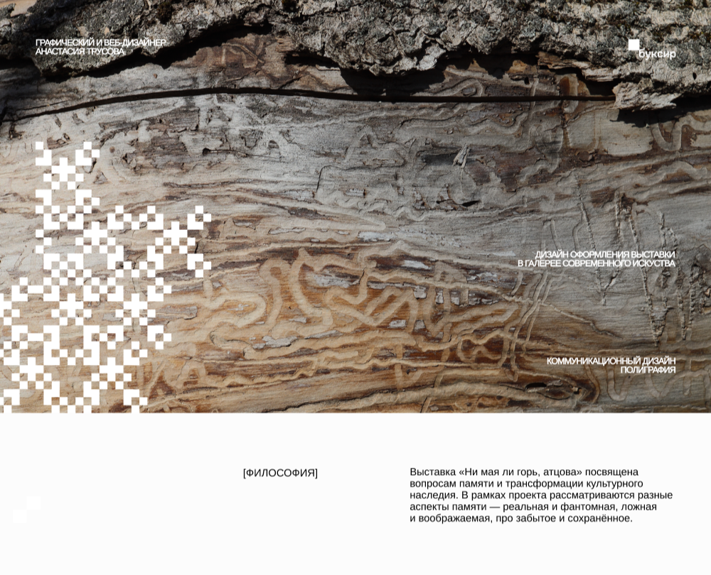 Экспозиционный графический дизайн | Визуальный код выставки — Брендинг, Графика на Dprofile
