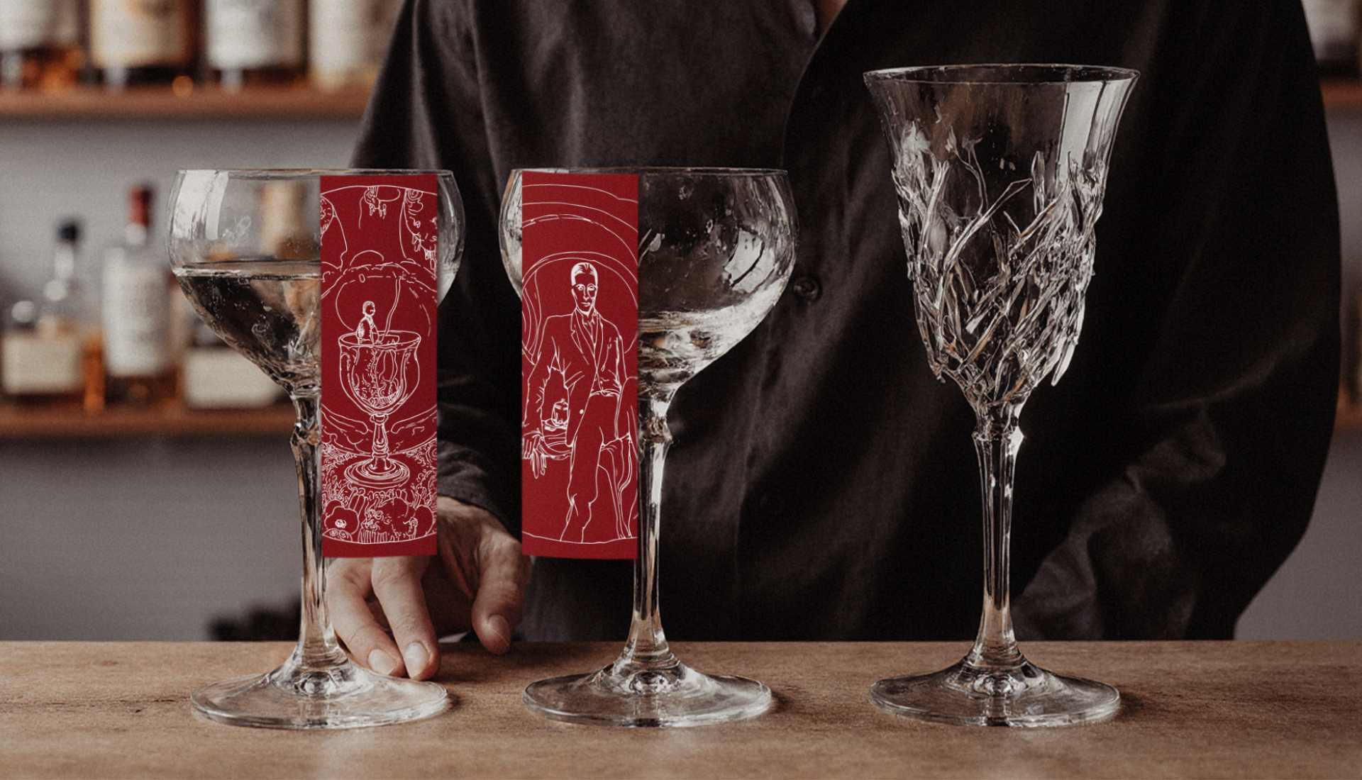 бар Воланд | Branding — Изображение №8 — Брендинг, Графика на Dprofile