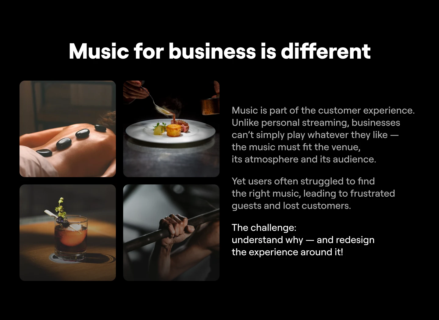 MUSIC DISCOVERY FOR BUSINESS | UX/UI & PRODUCT DESIGN — Изображение №3 — Интерфейсы на Dprofile