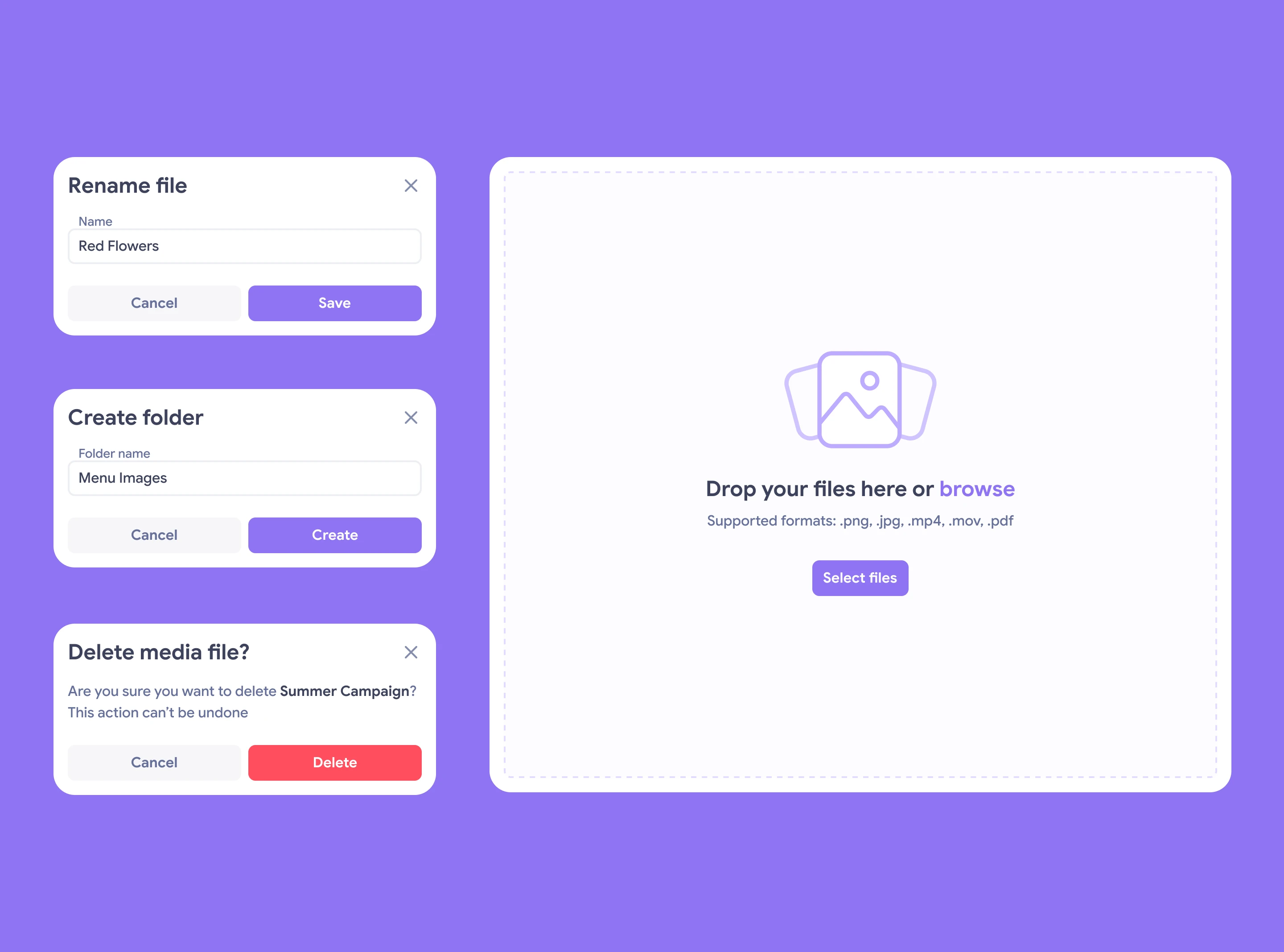 MEDIA STORAGE | PRODUCT, UX/UI DESIGN — Изображение №20 — Интерфейсы на Dprofile